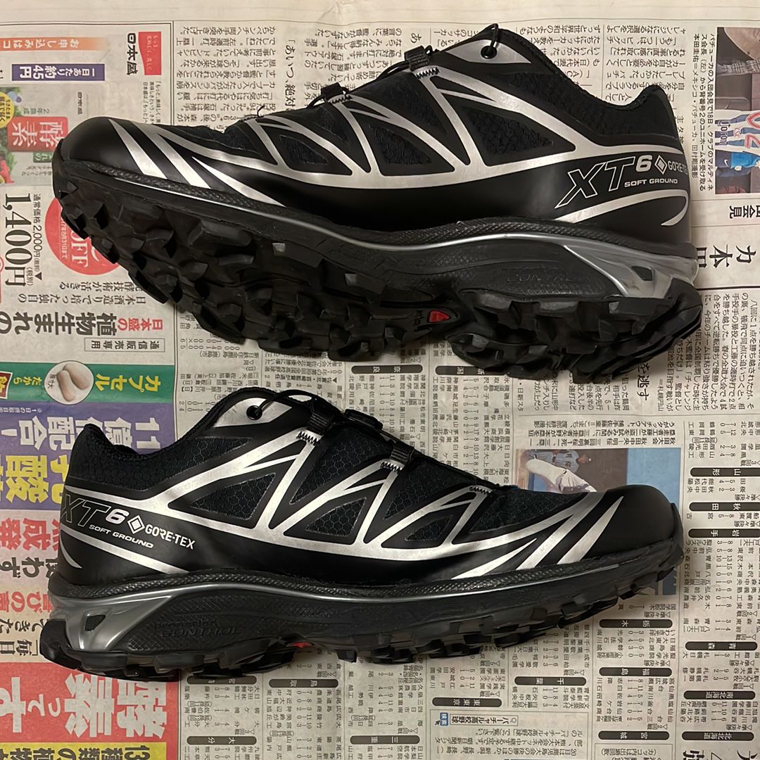 Salomon XT-6 GORE-TEX "Black/Footwear Silver"