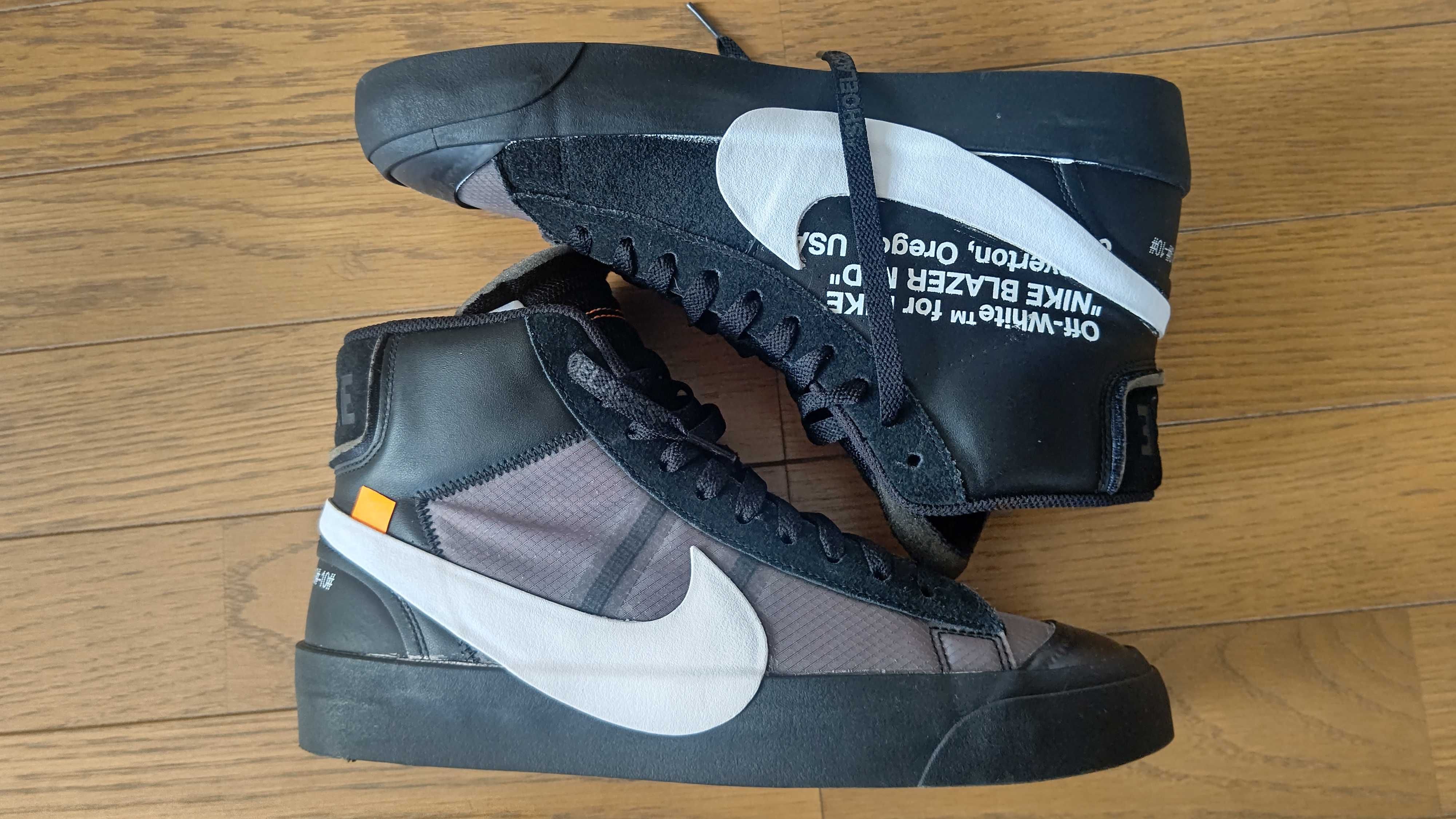Off-White × Nike Blazer Studio Mid "Grim Reaper"
