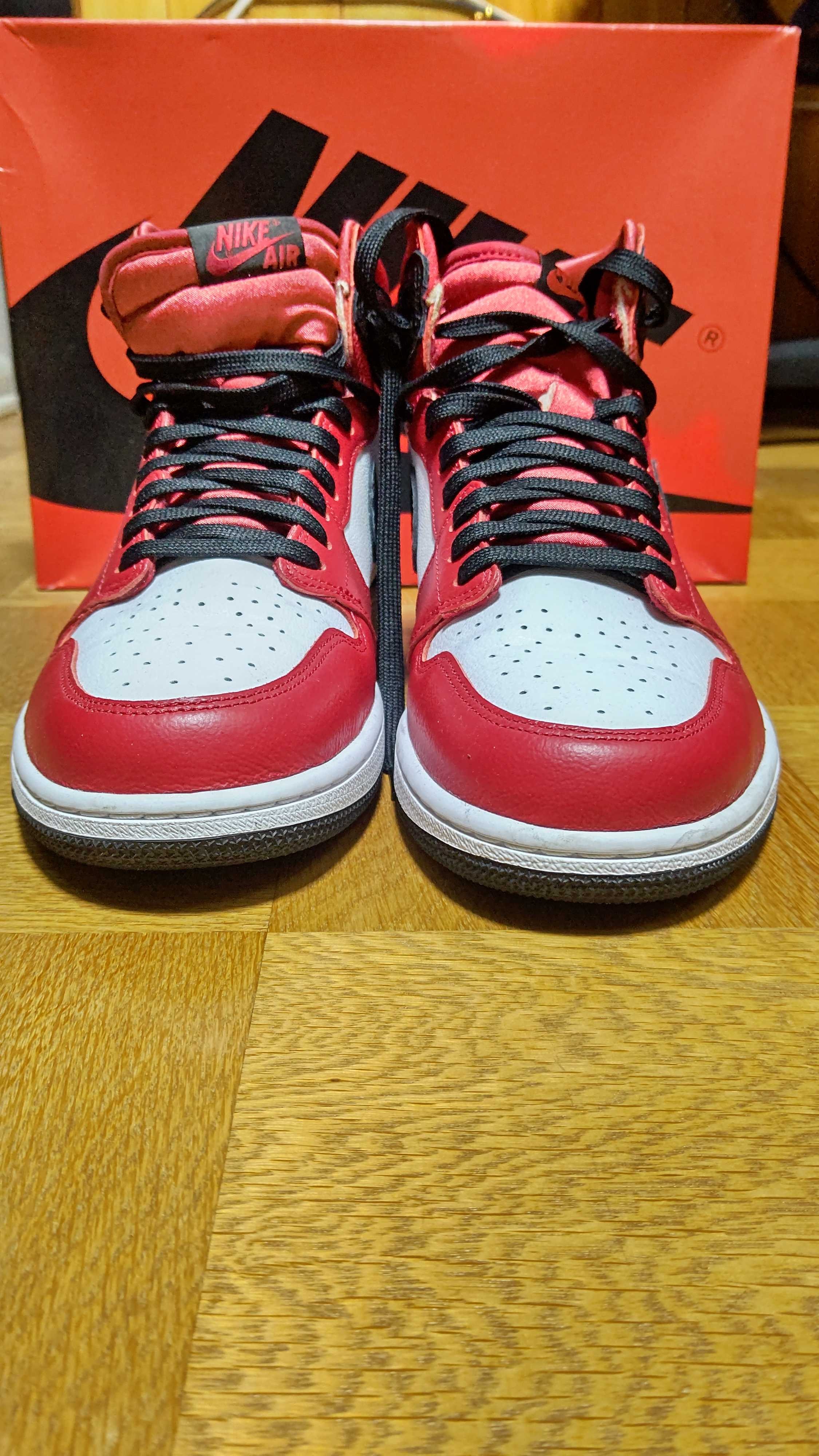 Nike Women's Air Jordan 1 High OG "Satin Red"