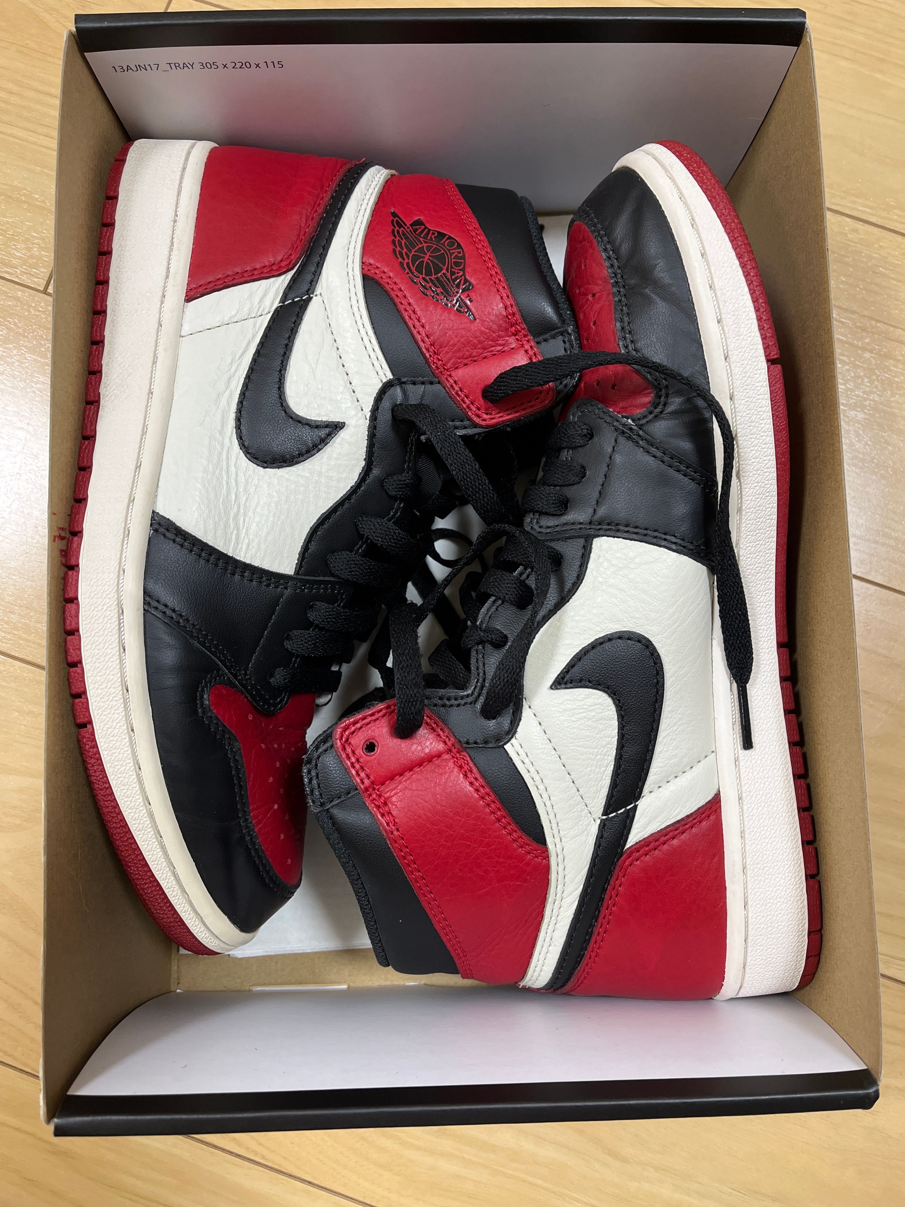 Nike Air Jordan 1 Retro High OG "Bred Toe"
