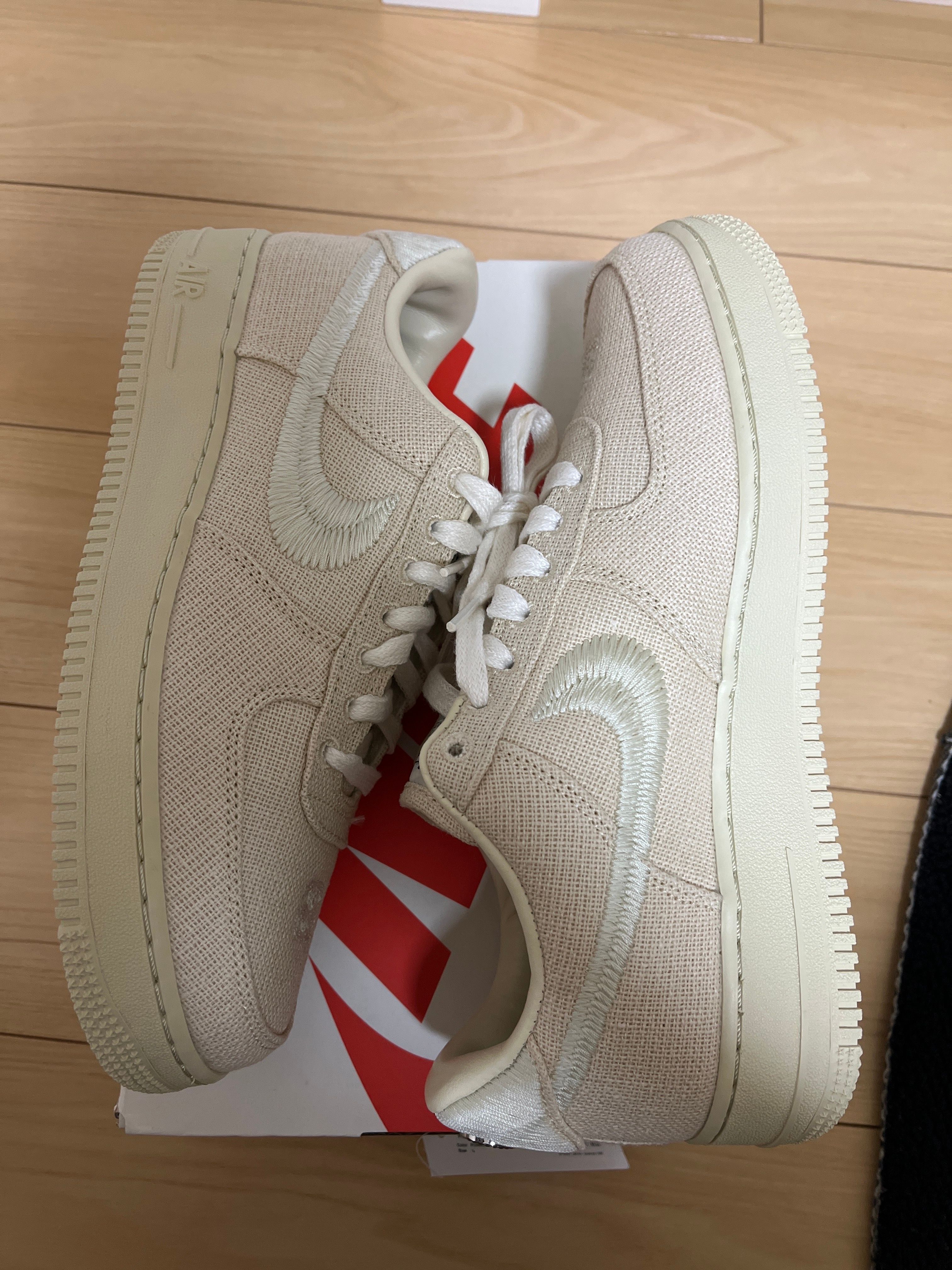 Stussy × Nike Air Force 1 Low "Fossil Stone"