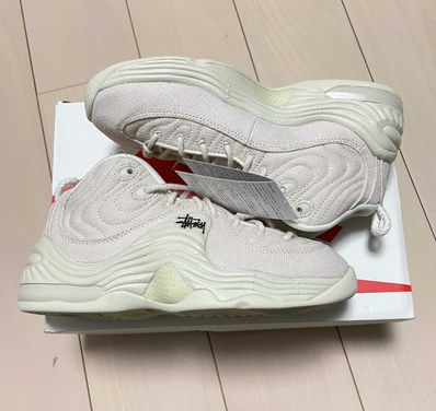 Stussy × Nike Air Penny 2 "Fossil"