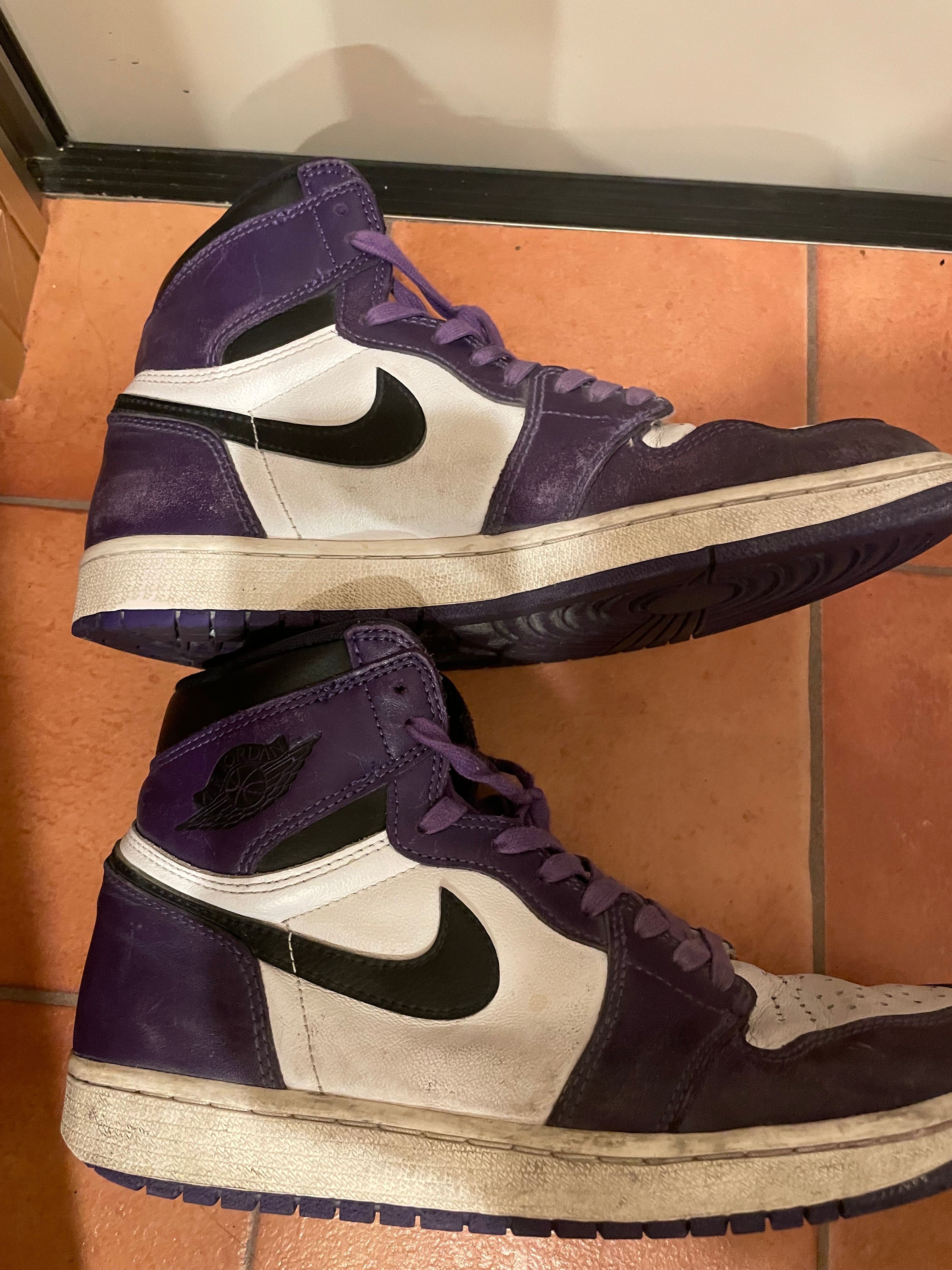 Nike Air Jordan 1 Retro High OG "Court Purple White/Black" (2020)