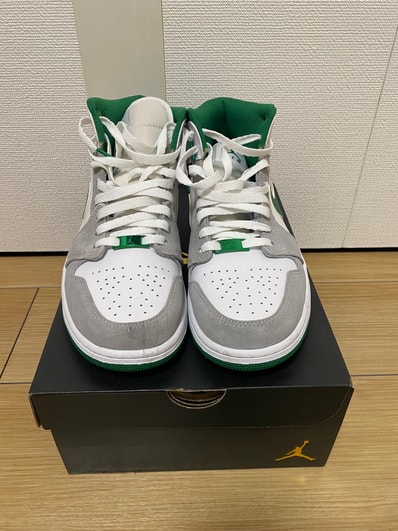 Nike Air Jordan 1 Mid "Green Grey White"