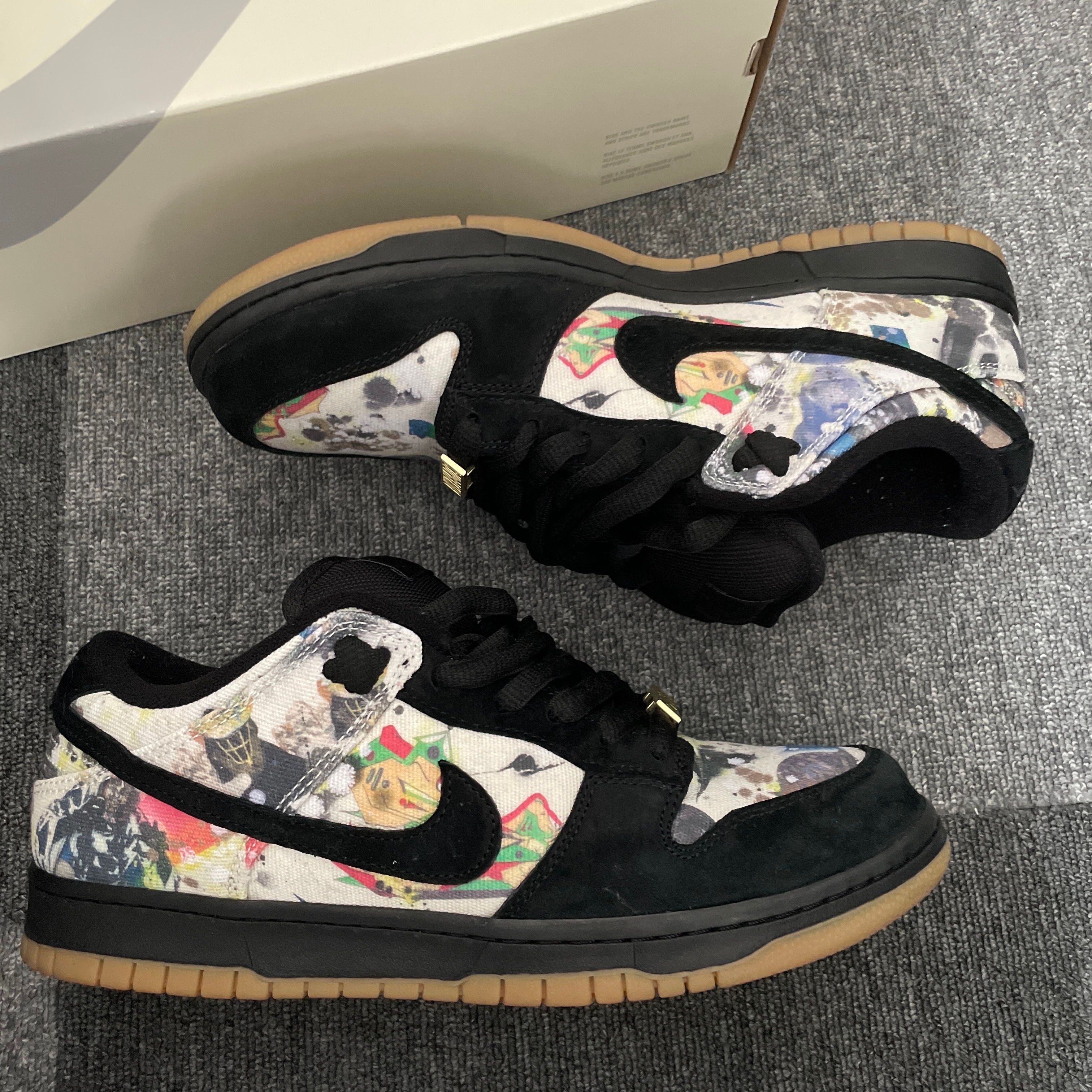 Supreme × Nike SB Dunk Low "Rammellzee"