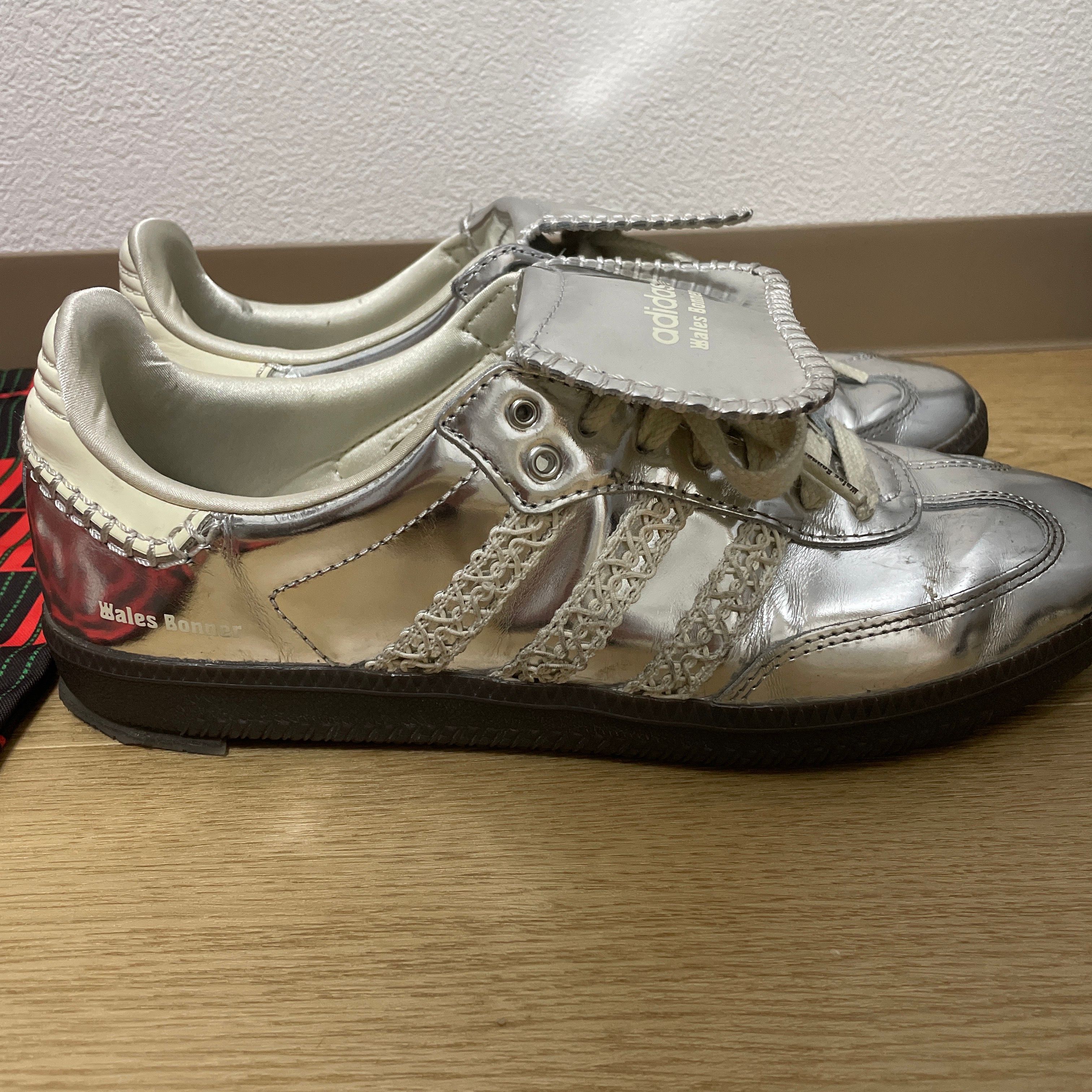 Wales Bonner × adidas Samba "Silver"