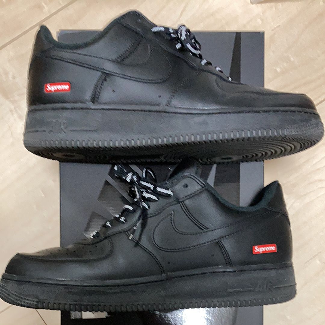 Supreme × Nike Air Force 1 Low "Black"