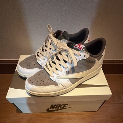 Travis Scott × Nike Air Jordan 1 Low OG SP "Reverse Mocha/Sail and Ridgerock"