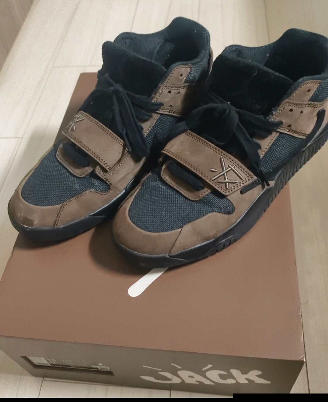 Travis Scott × Nike Jordan Jumpman Jack TR CJ1 T-Rexx "Black and Dark Mocha"