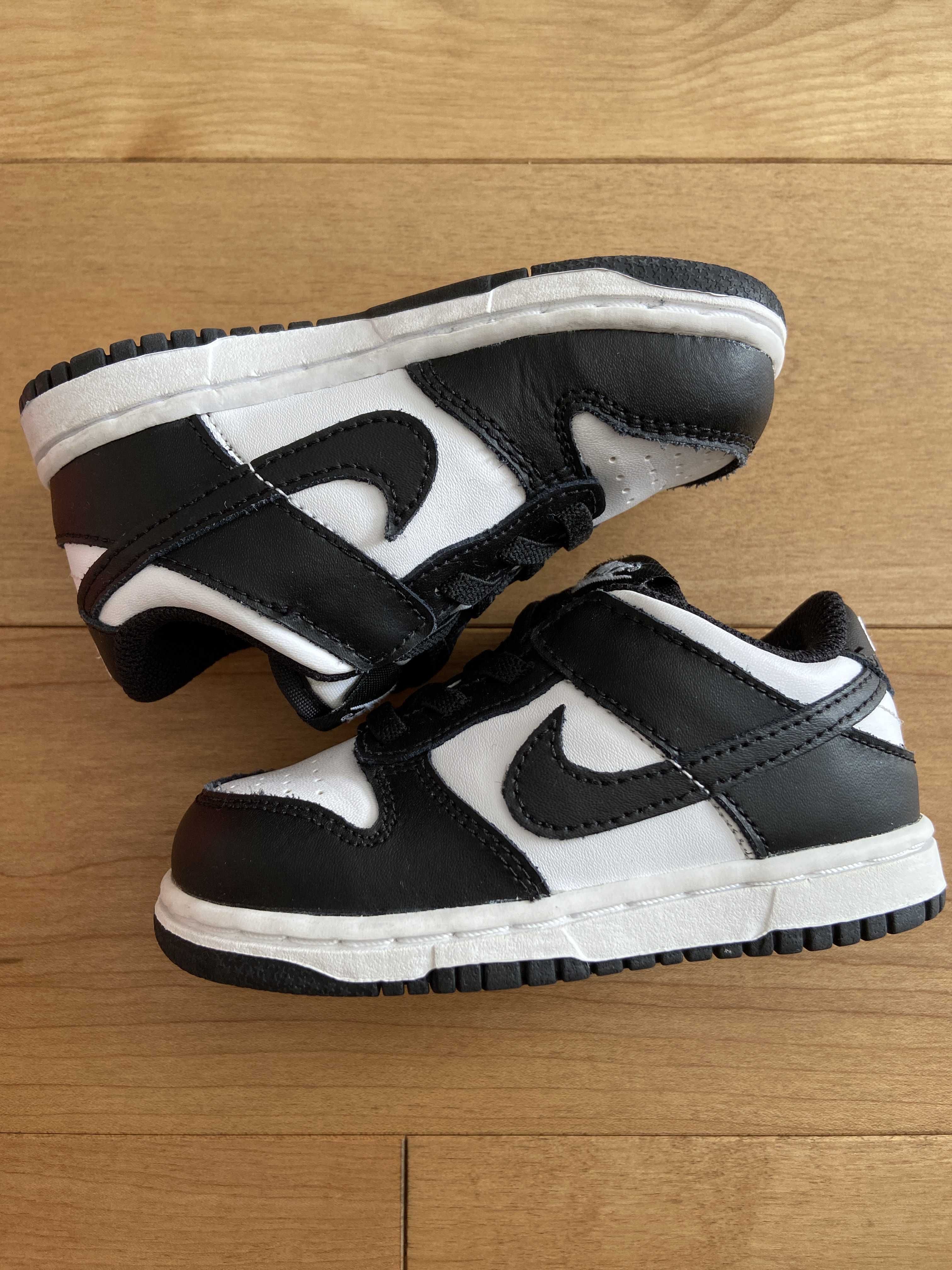 Nike TD Dunk Low "White/Black"