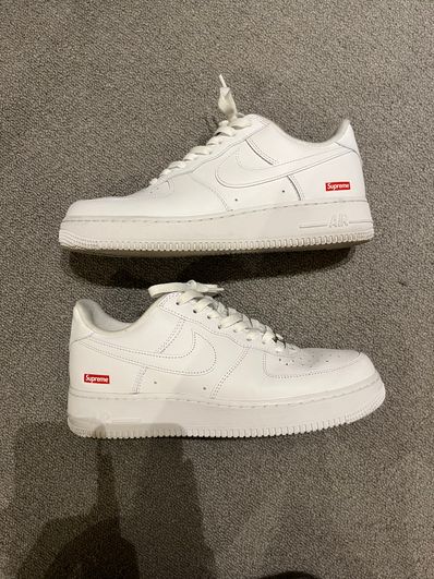 Supreme × Nike Air Force 1 Low "White"