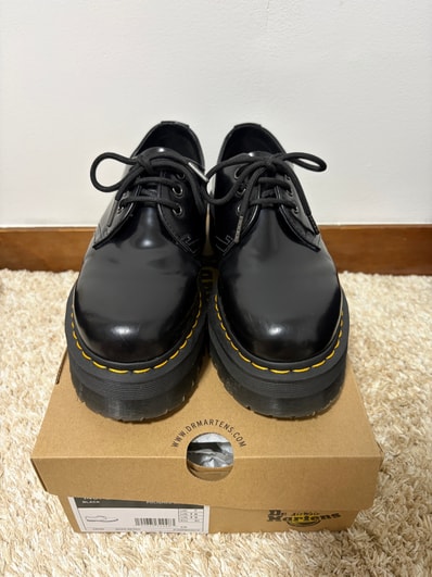 Dr.Martens Quad 3-Eye Shoe "Black"