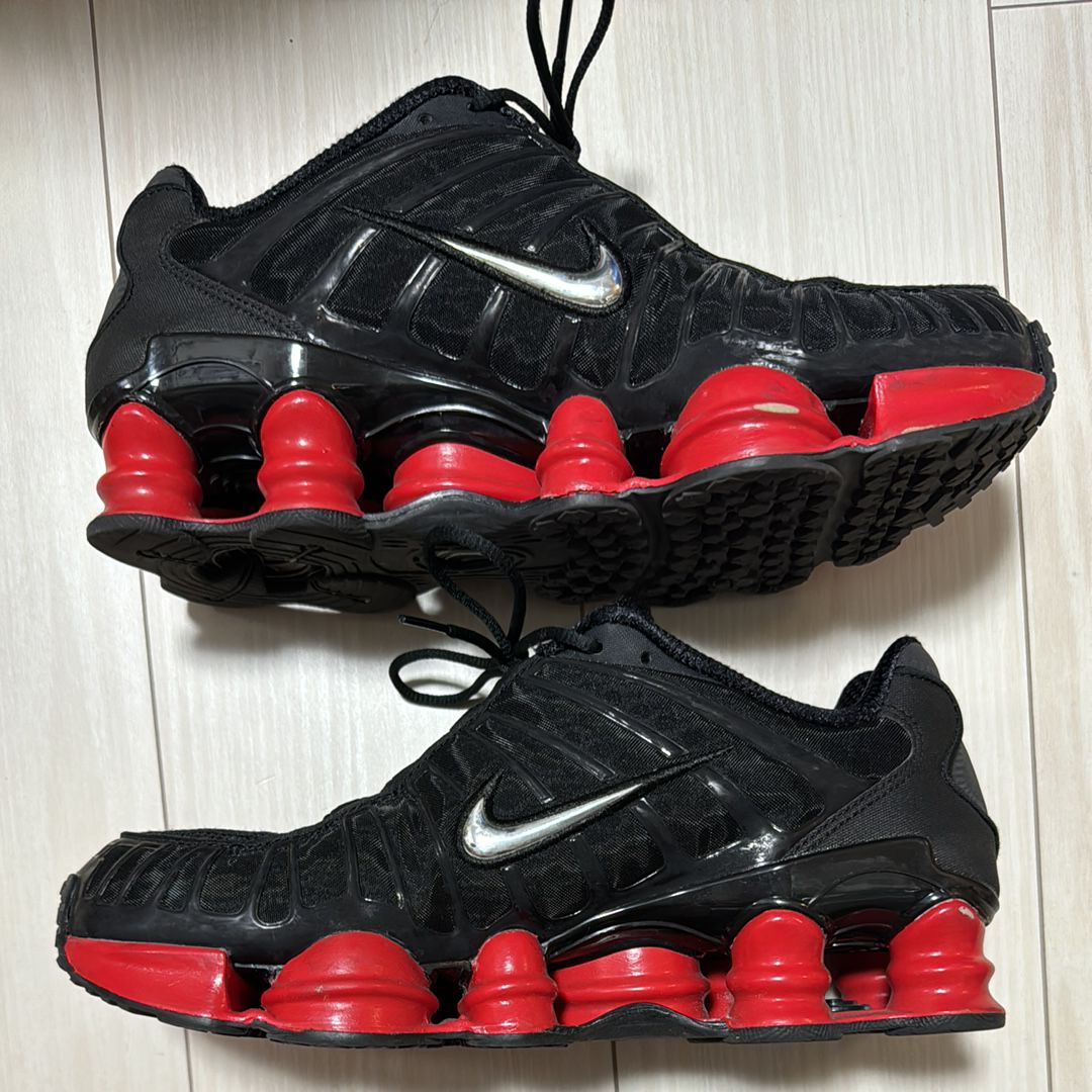 SKEPTA × NIKE SHOXTL BLACK/UNIVERCITYRED