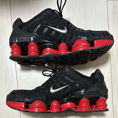 SKEPTA × NIKE SHOXTL BLACK/UNIVERCITYRED