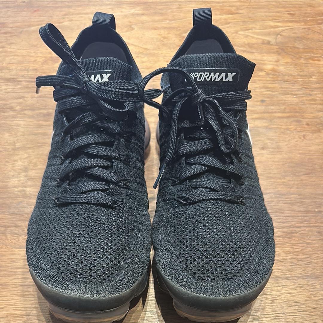 ナイキ ウィメンズ エアヴェイパーマックス フライニット2 "ブラック/ホワイト"