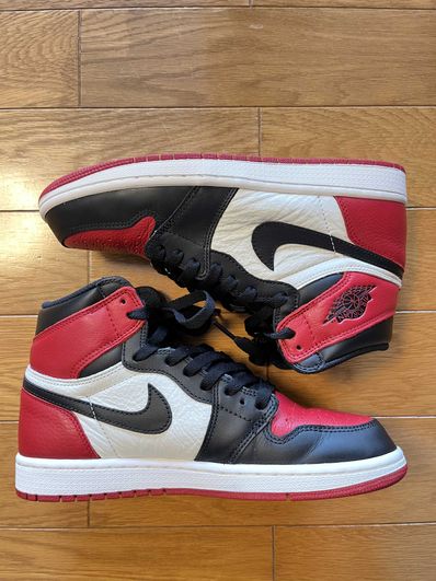 Nike Air Jordan 1 Retro High OG "Bred Toe"