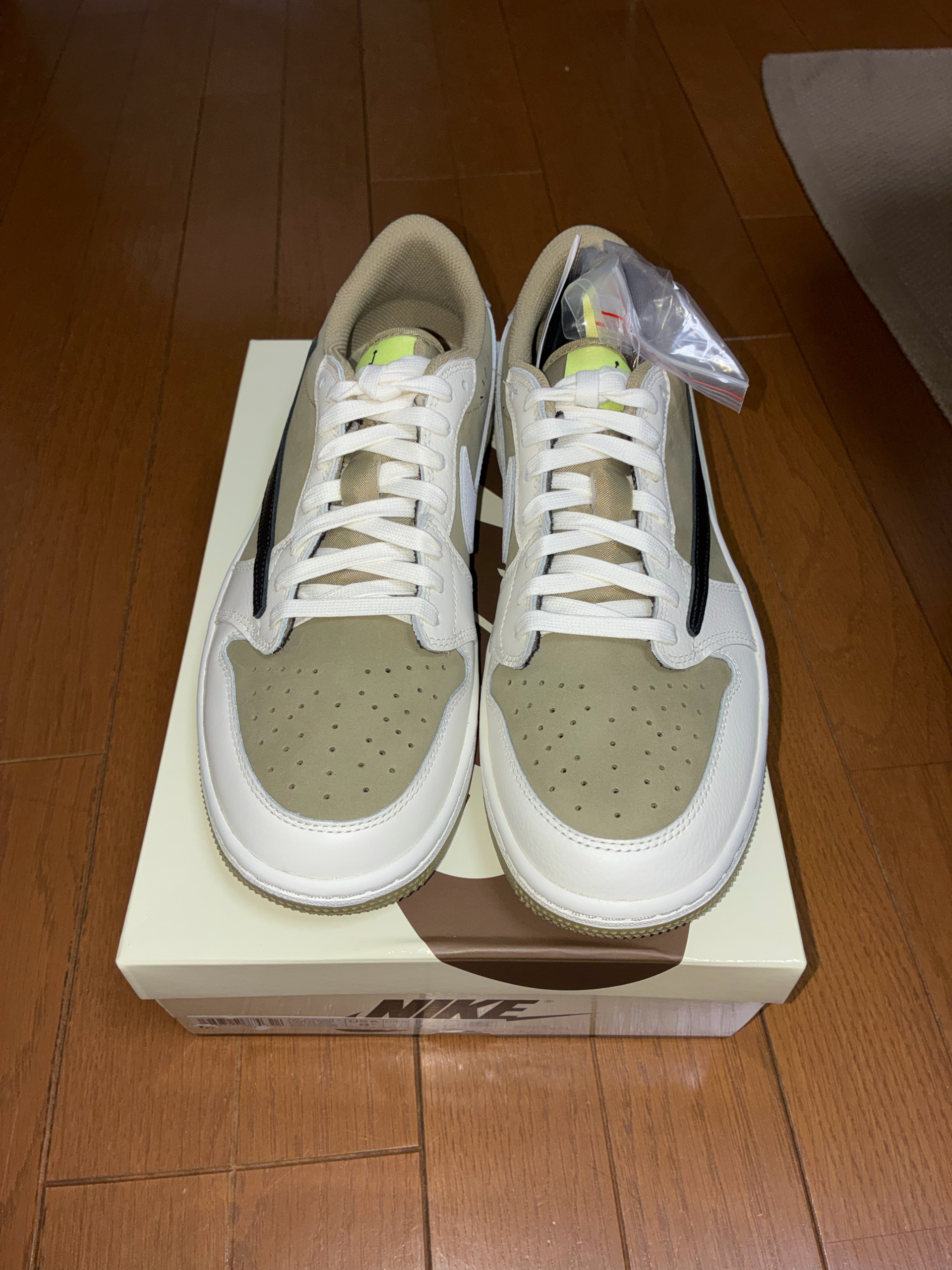 Travis Scott × Nike Air Jordan 1 Low Golf NRG "Neutral Olive"