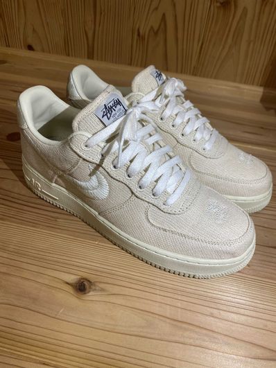 Stussy × Nike Air Force 1 Low "Fossil Stone"