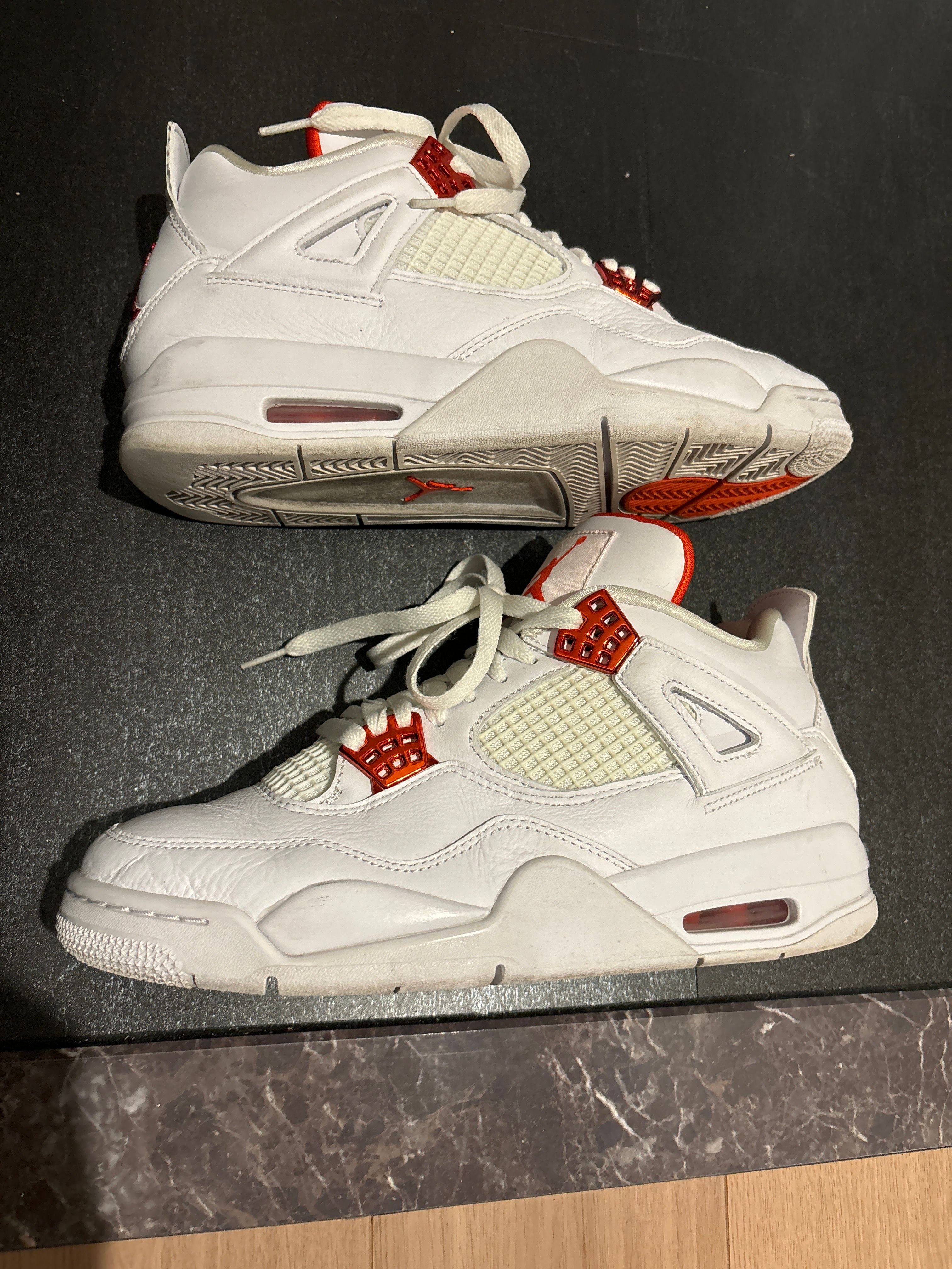 Nike Air Jordan 4 Retro "White/Team Orange"