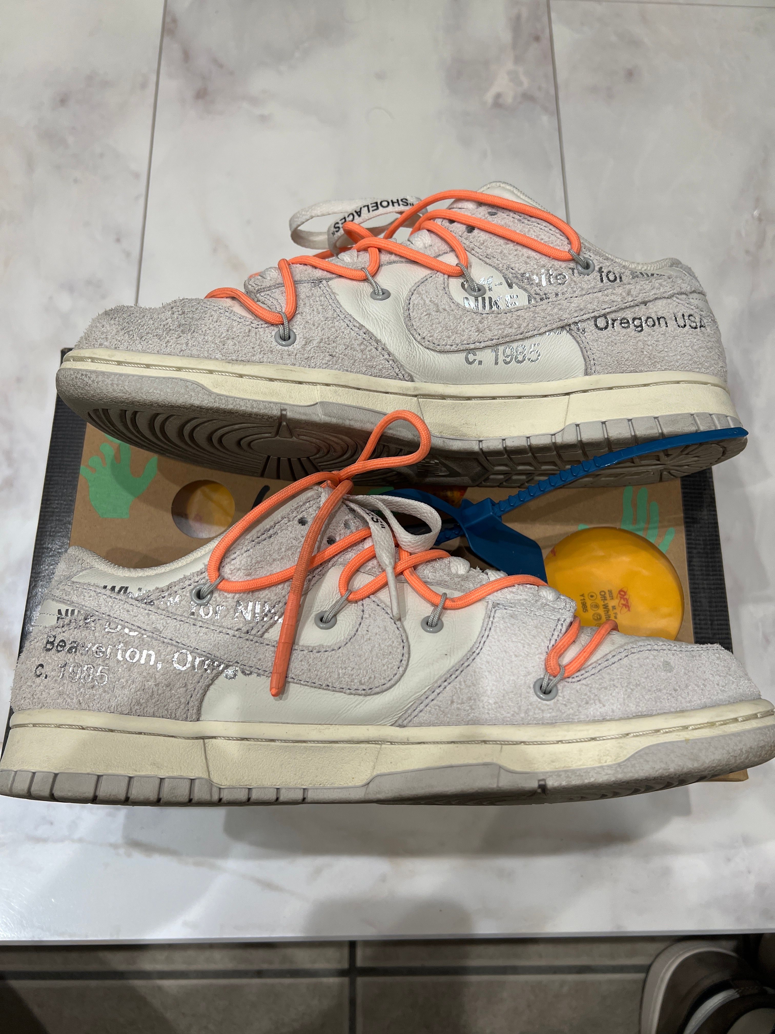 Off-White × Nike Dunk Low 1 of 50 "Lot.19" 
