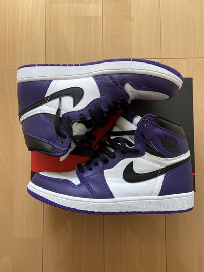 Nike Air Jordan 1 Retro High OG "Court Purple White/Black" (2020)