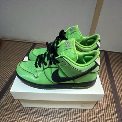 The Powerpuff Girls × Nike SB Dunk Low Pro QS "Buttercup"