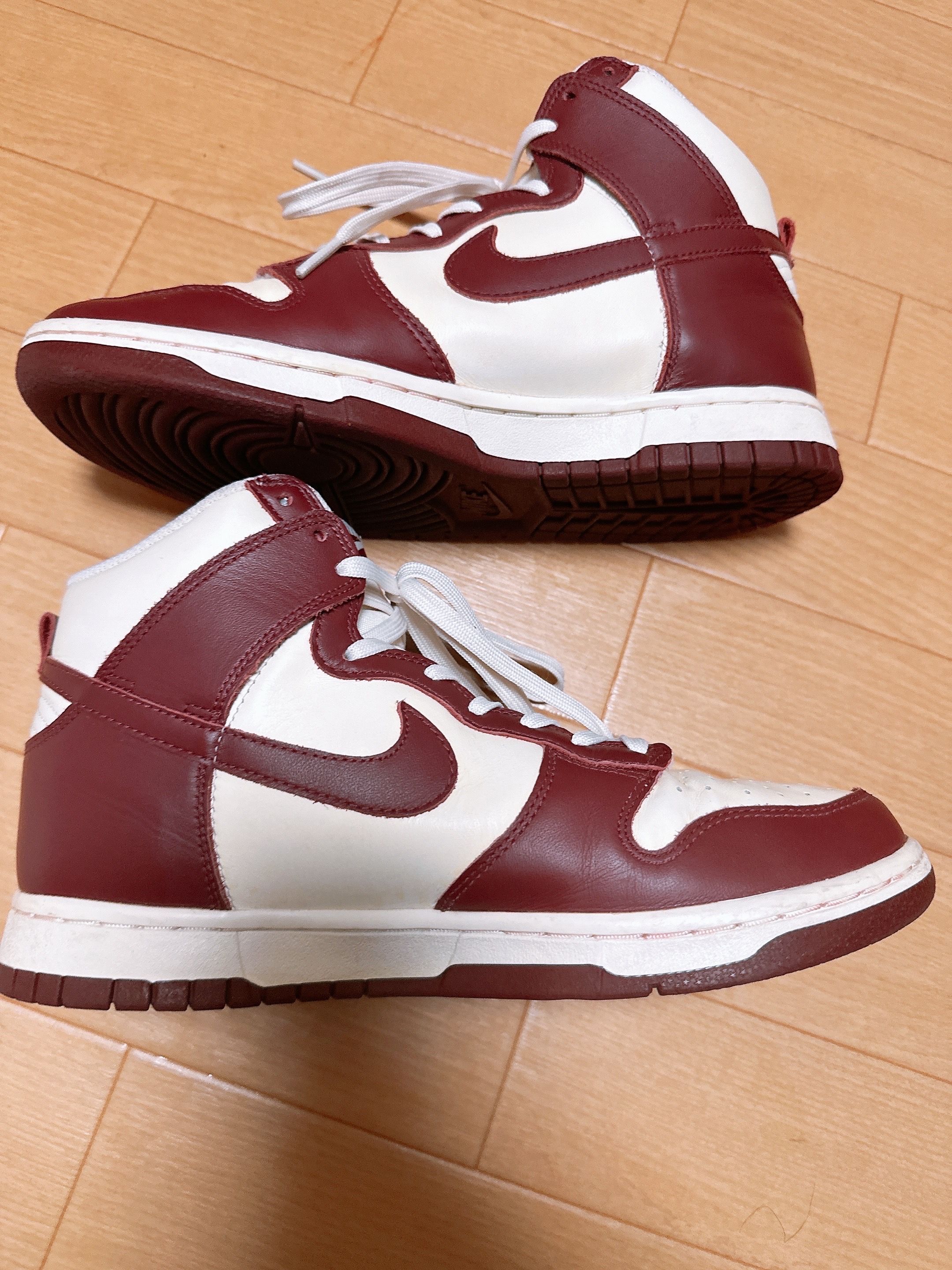 NIKE Women's DUNK HIGH "TEAM RED"