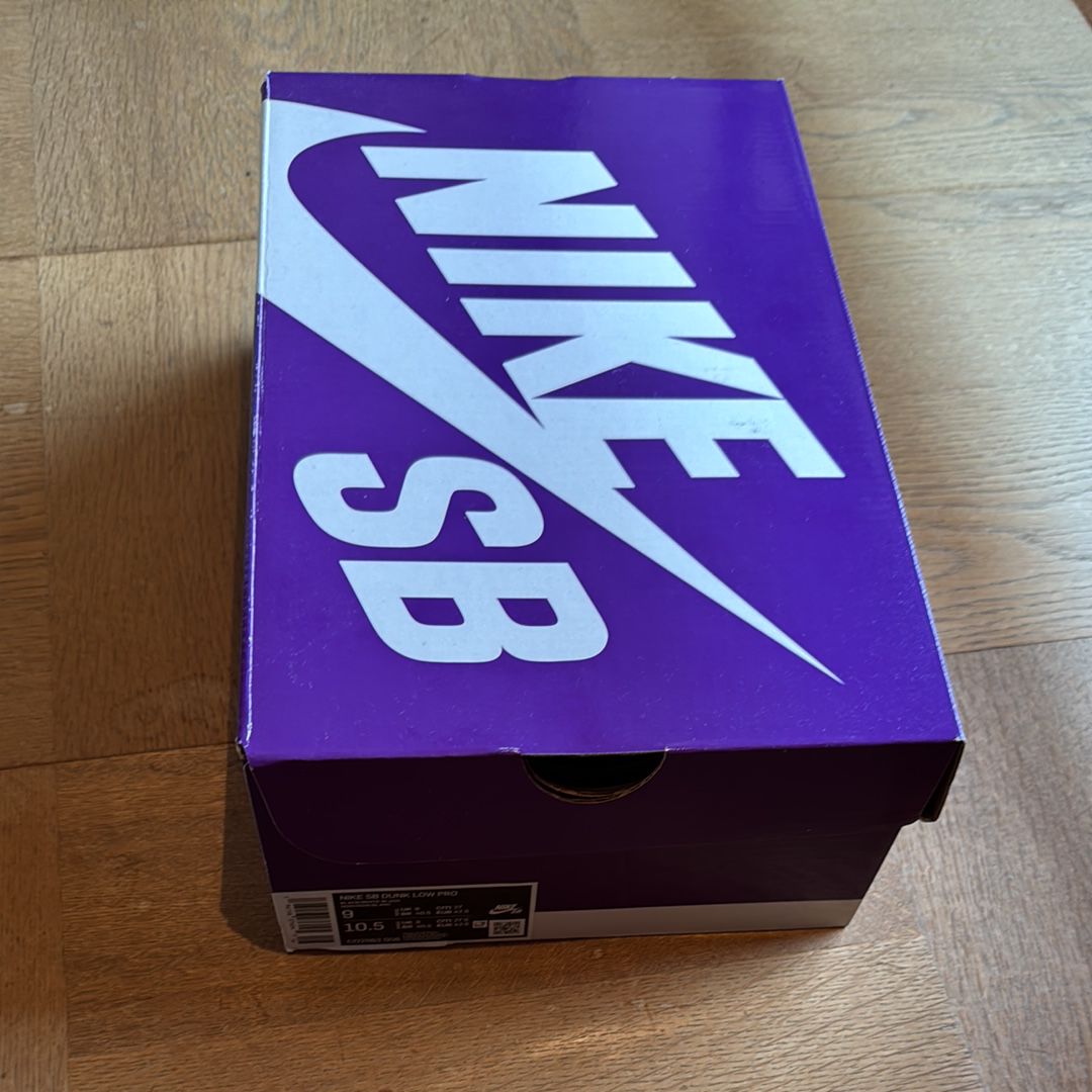 Nike SB Dunk Low Pro "Black/WhiteBlack-Gum Light Brown"