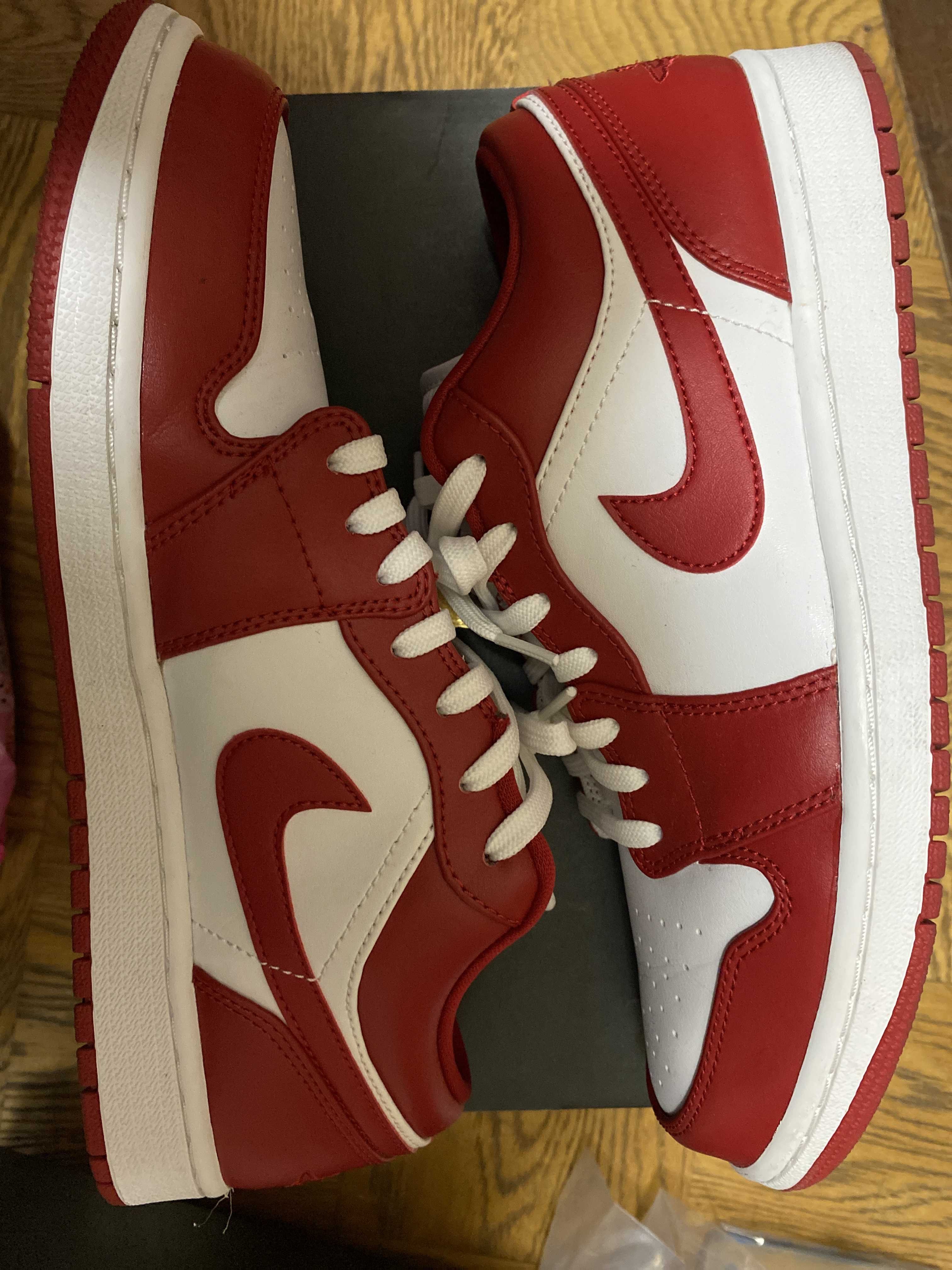 Nike Air Jordan 1 Low "Gym Red/White"