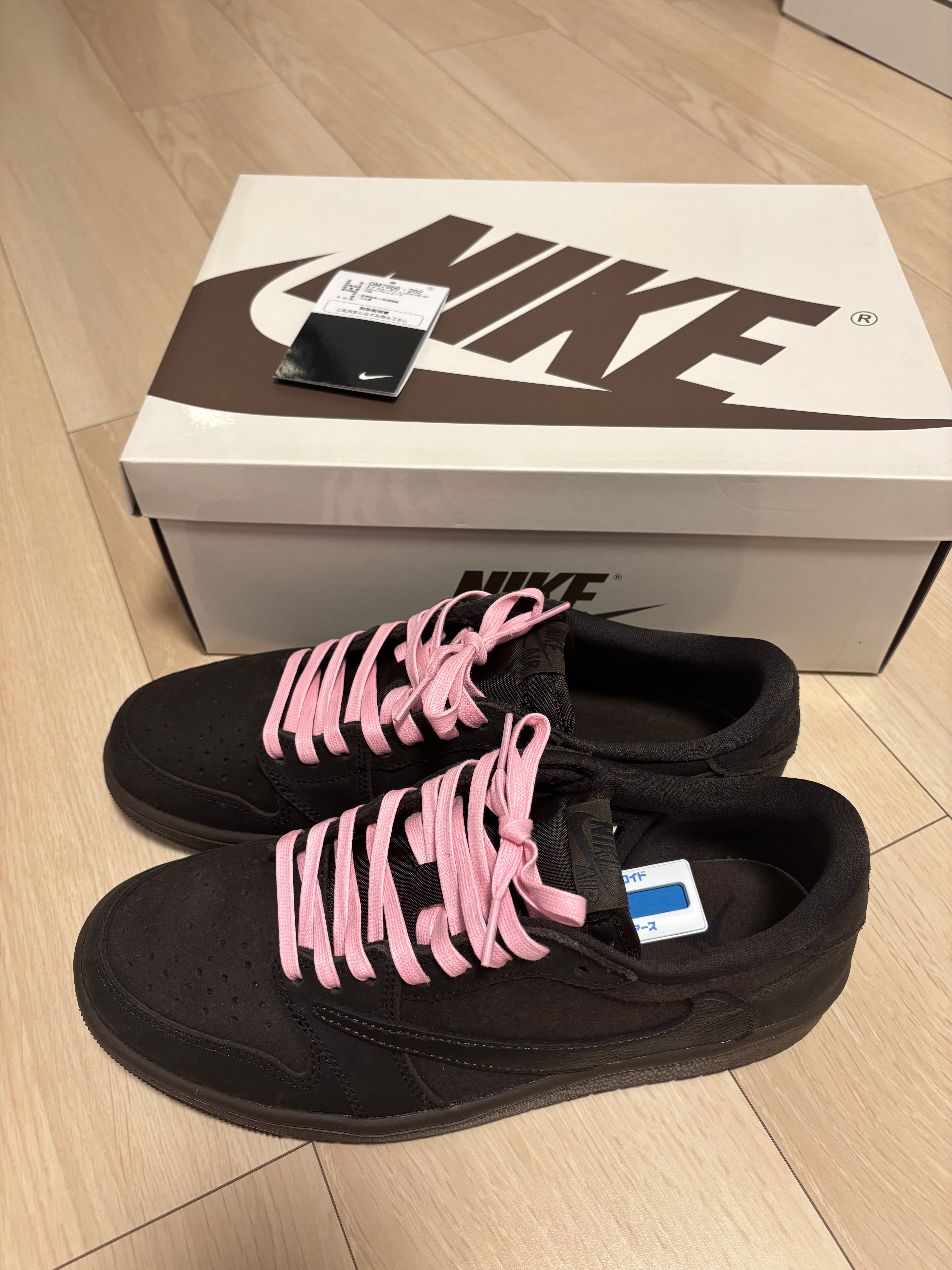 Travis Scott × Nike Air Jordan 1 Low OG SP "Velvet Brown and Dark Mocha"