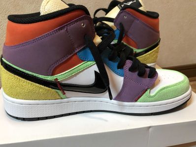Nike Women's Air Jordan 1 Mid "Multi Color"