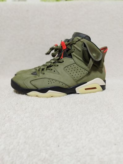 Travis Scott × Nike Air Jordan 6 Retro "Medium Olive"