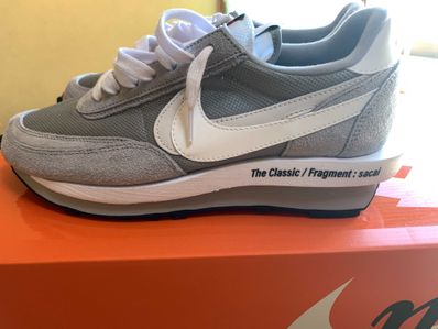 Fragment × sacai × Nike LD Waffle "Light Smoke Grey"