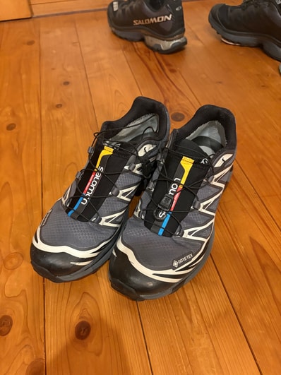 Salomon XT-6 GORE-TEX "Black/Ebony/Lunar Rock"