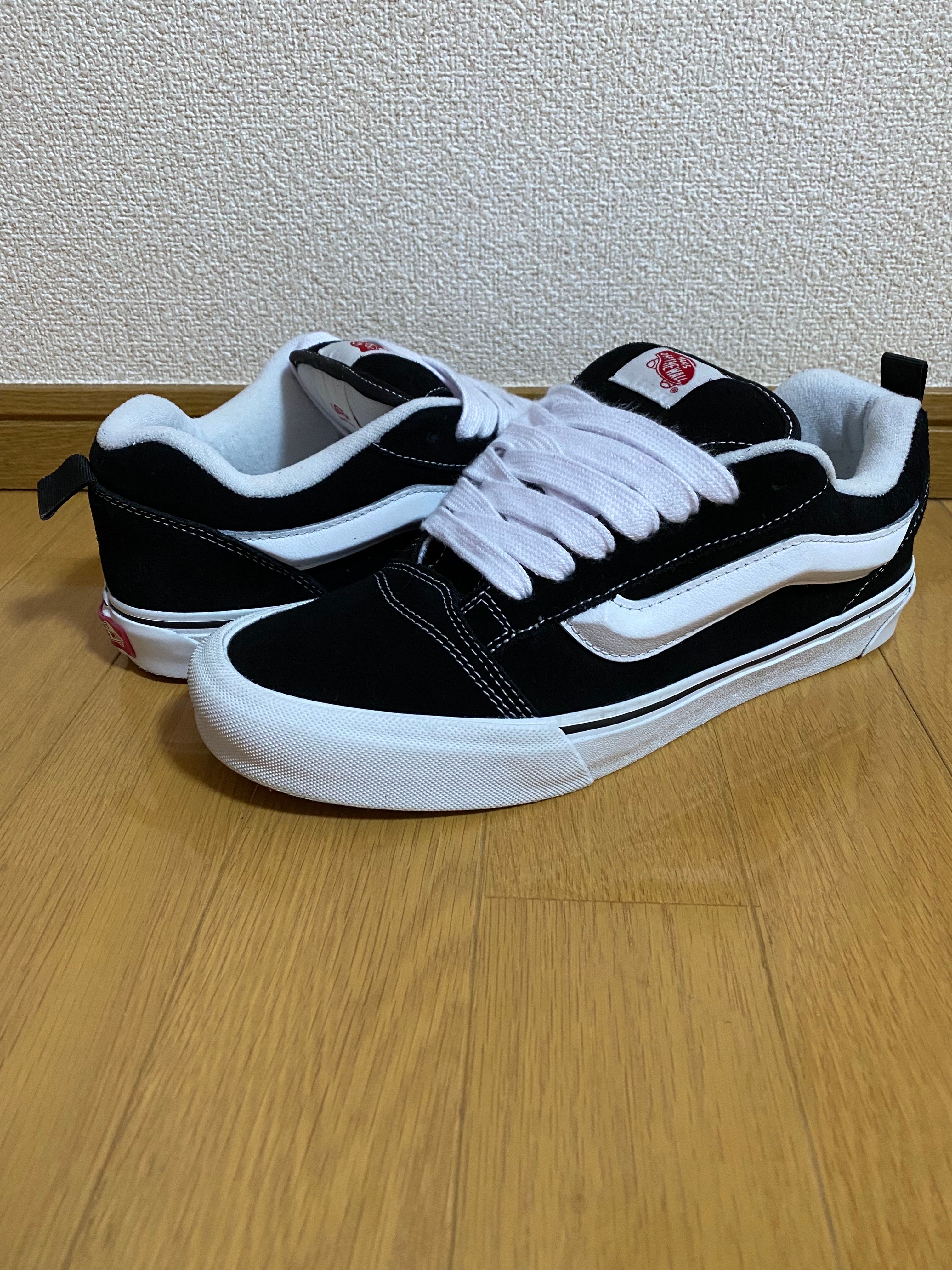 Vans Knu Skool Suede "Black/White"