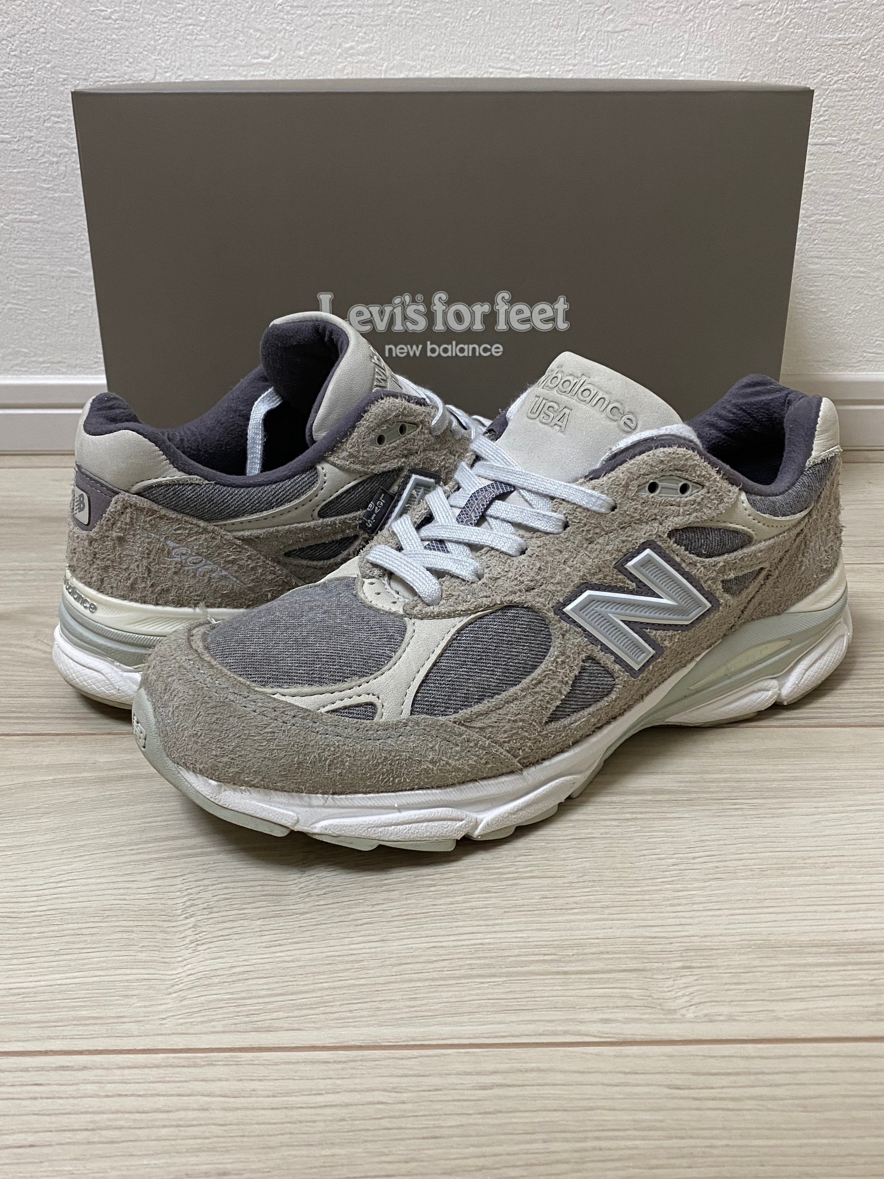 リーバイス × ニューバランス 990V3 "グレー"
