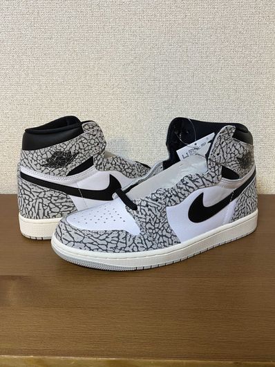 Nike Air Jordan 1 High OG "White Cement/Safari"