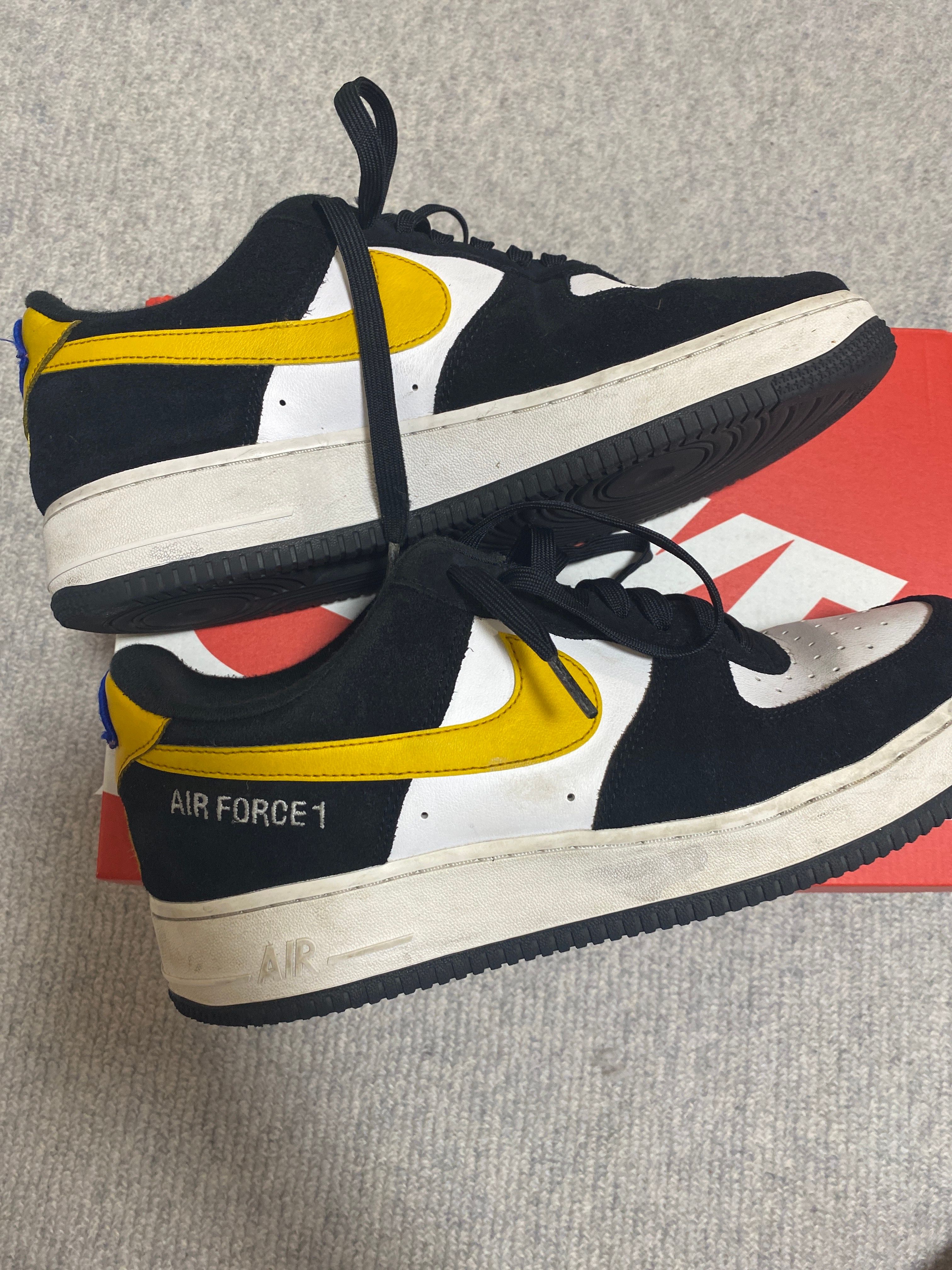 Nike Air Force 1 Low'07 LV8 Athletic Club "Black/Dark Sulfur"