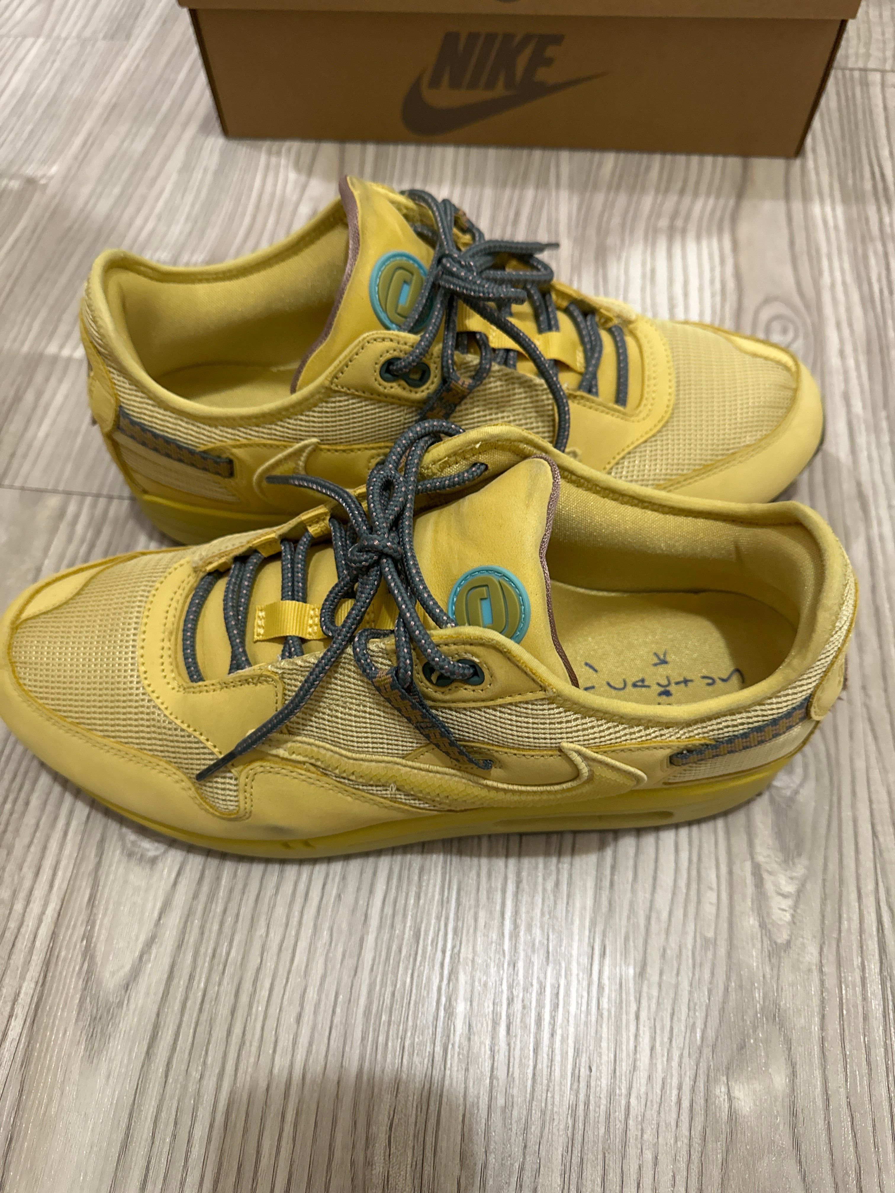 Travis Scott × Nike Air Max 1 "CACT.US Gold"