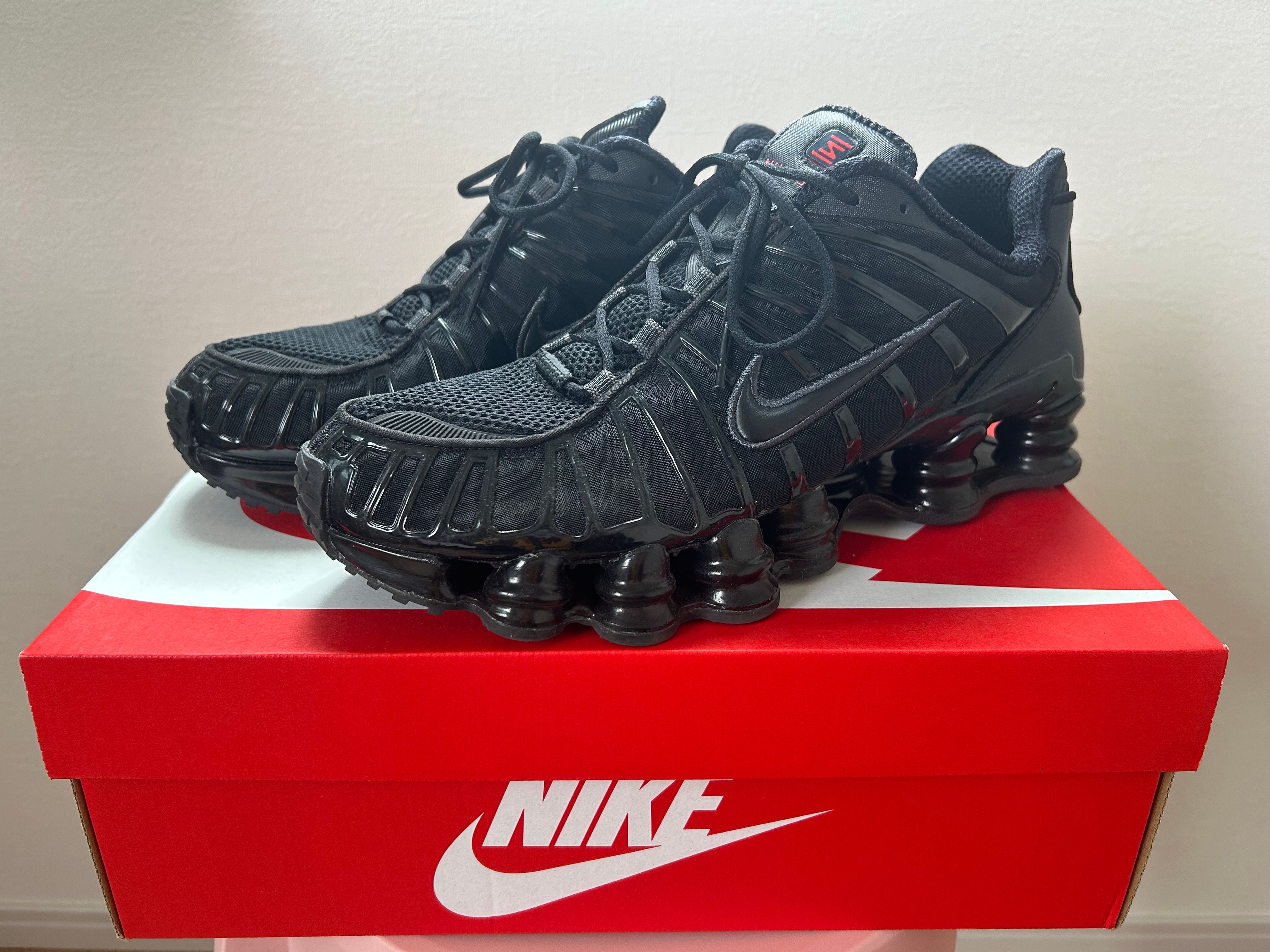 Nike Women's Shox TL "Black and Max Orange"