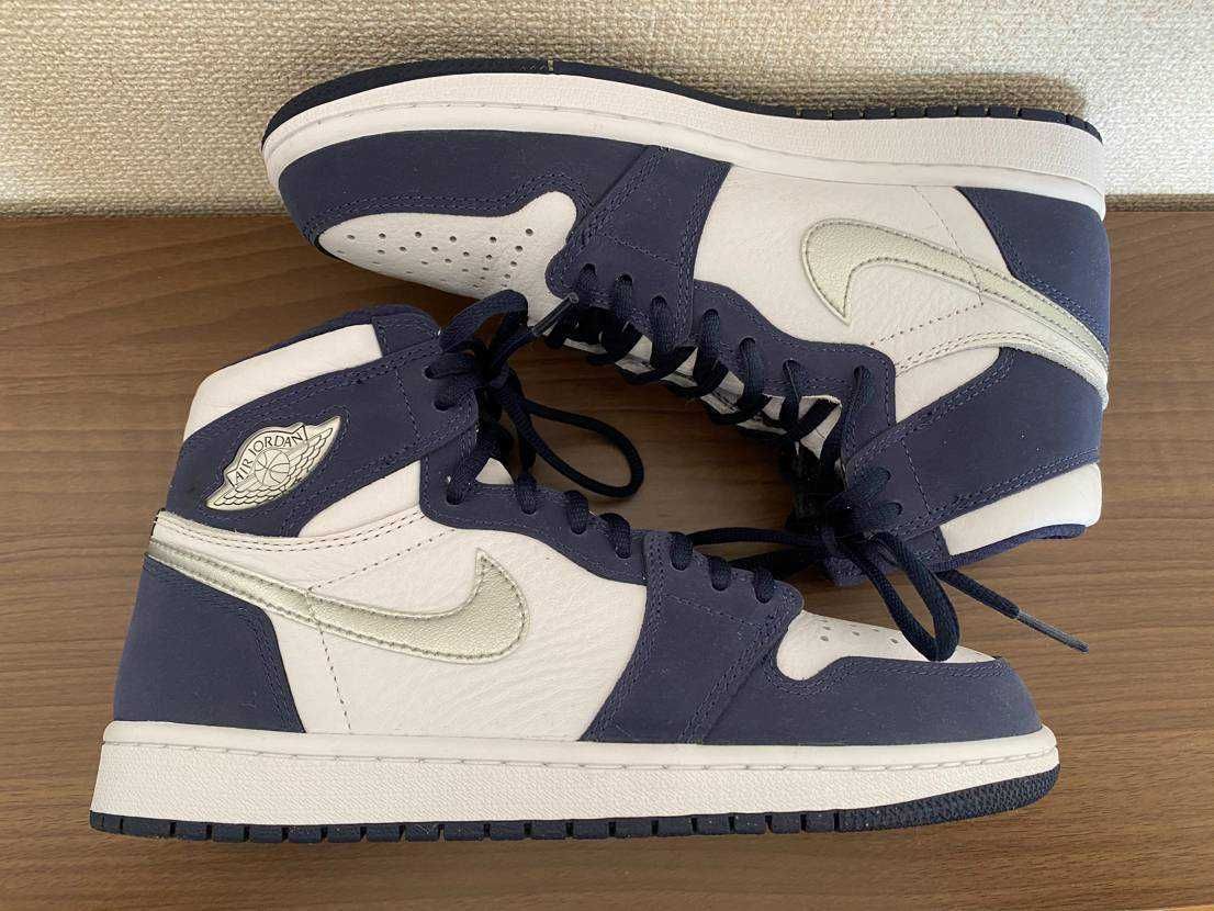Nike Air Jordan 1 High OG CO.JP "White/Midnight Navy" (2020)(ブリーフケースなし)
