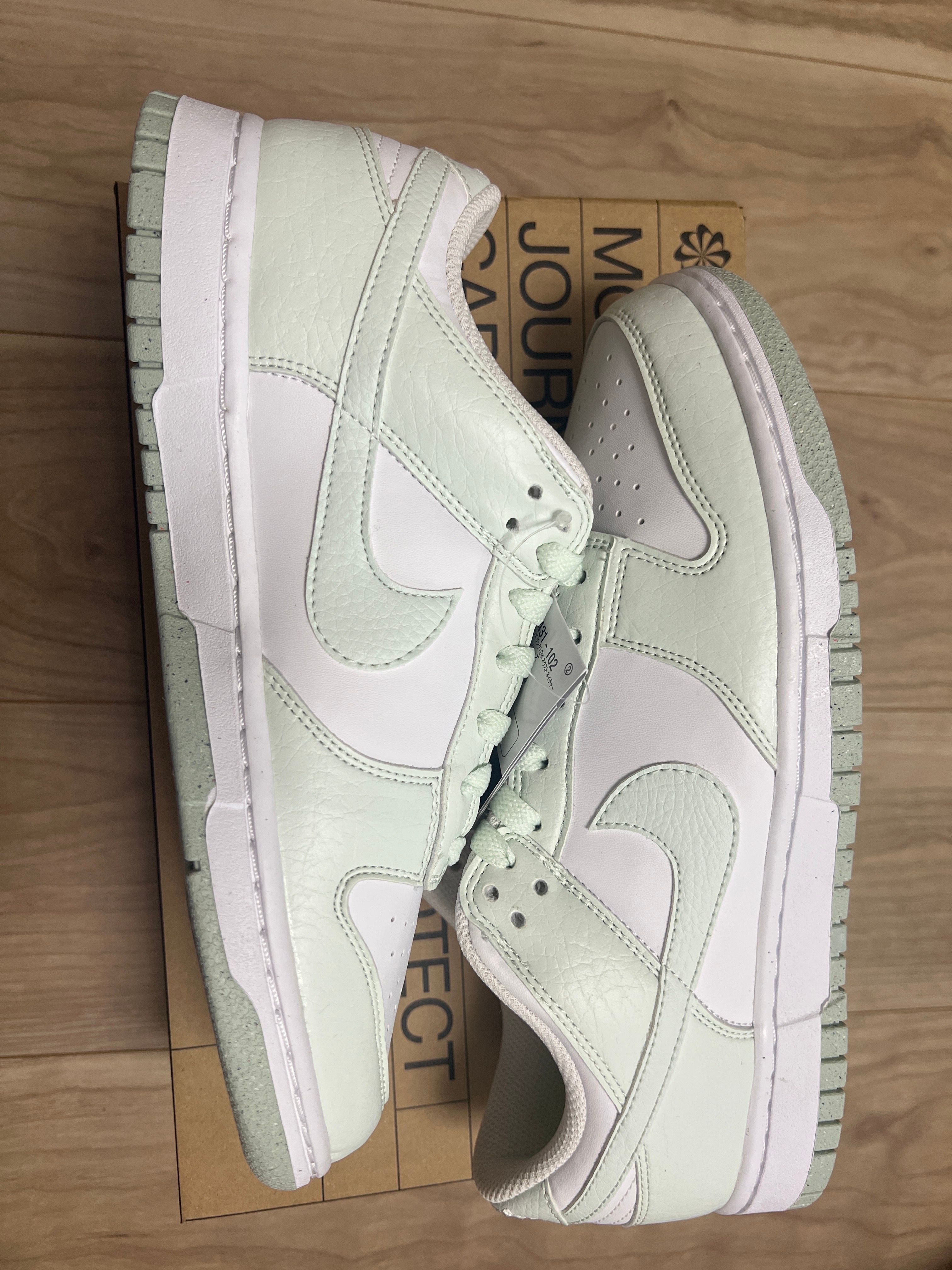 Nike Women's Dunk Low Next Nature "White/Mint"