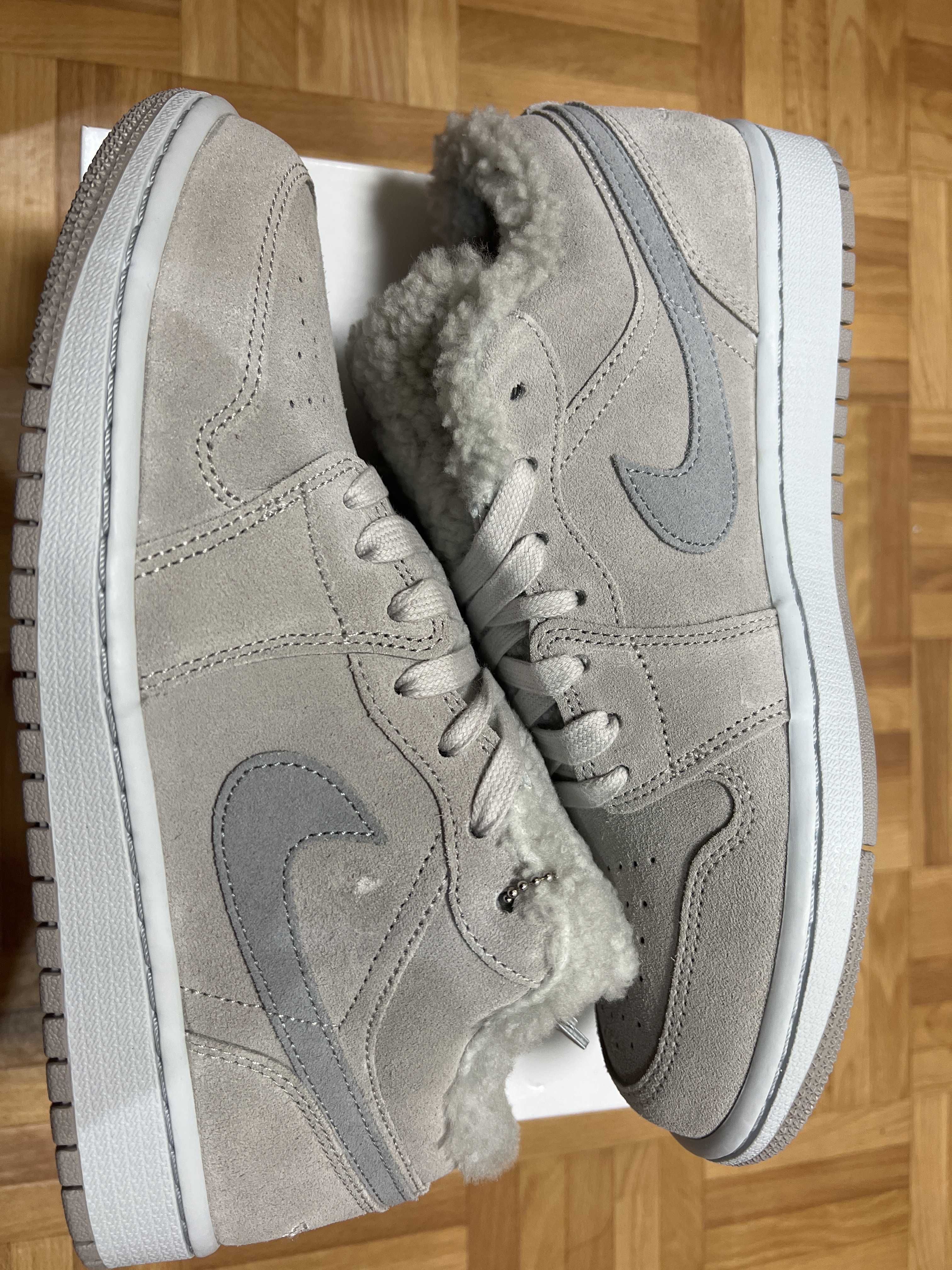 Nike Women's Air Jordan 1 Low "Sherpa Fleece"