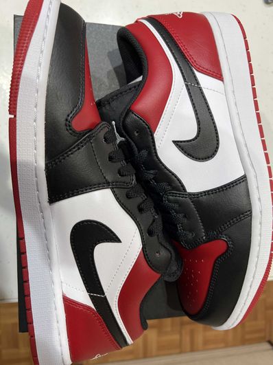Nike Air Jordan 1 Low "Bred Toe"