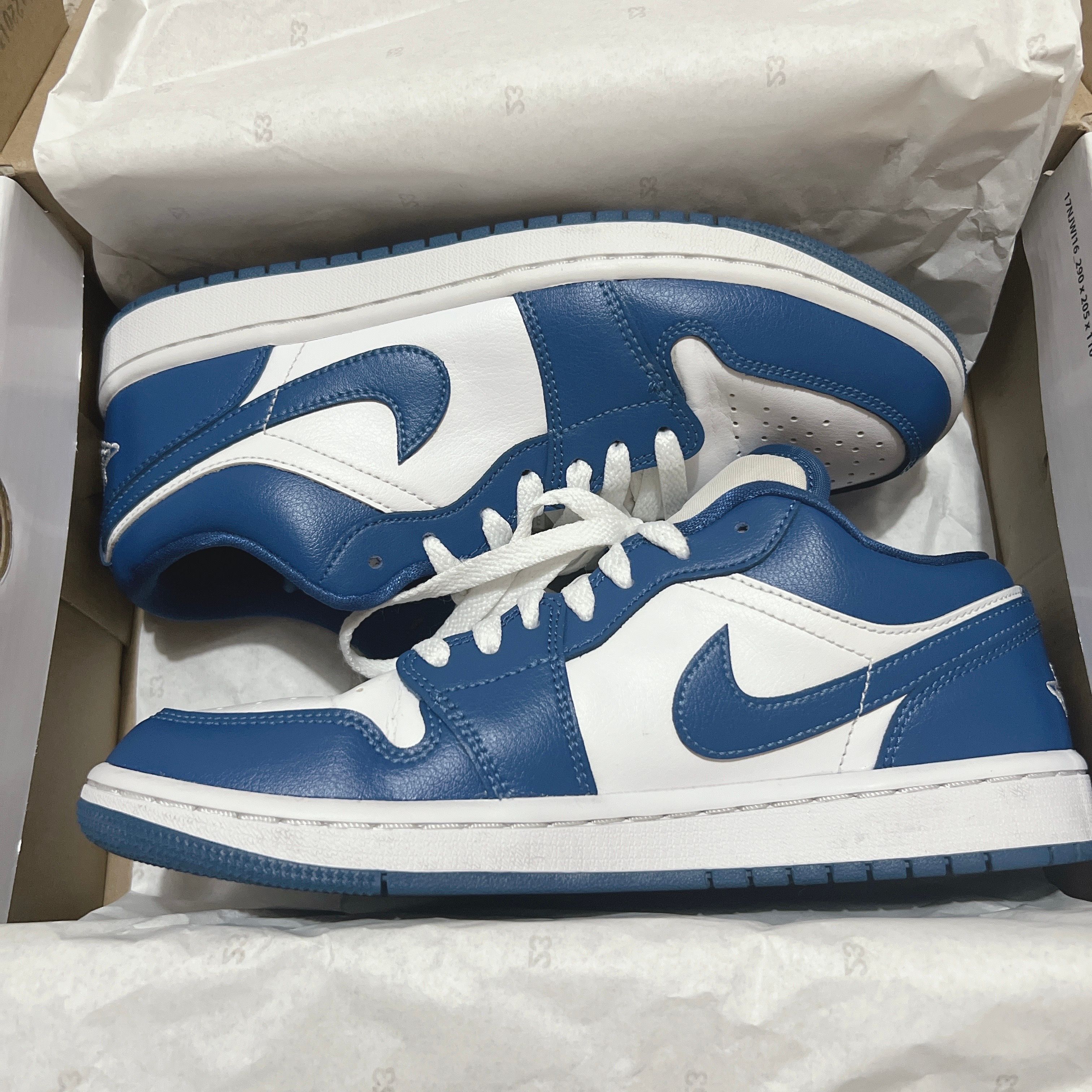 Nike Women's Air Jordan 1 Low "Marina Blue"