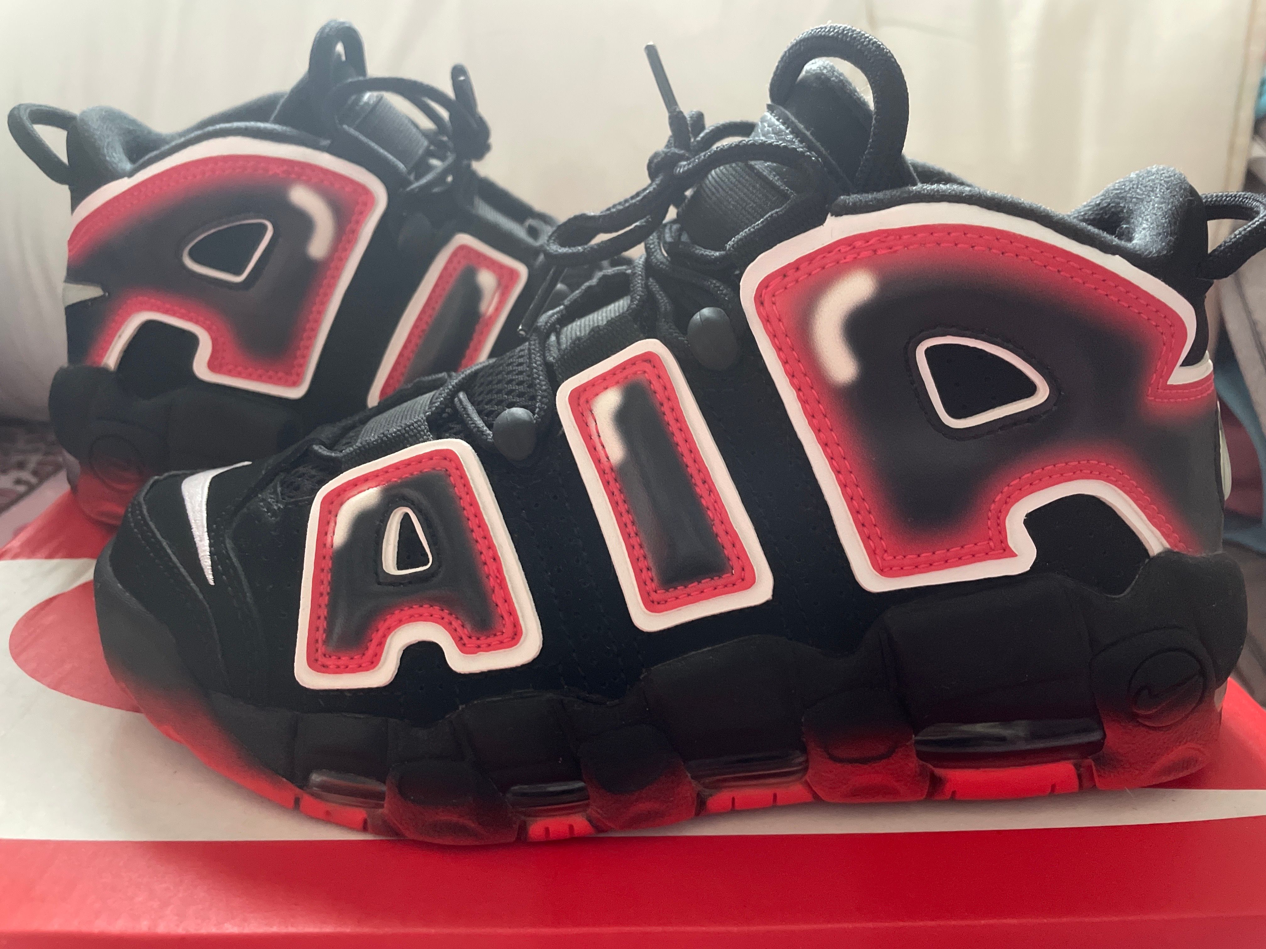 NIKE AIR MORE UPTEMPO "LASER CRIMSON"
