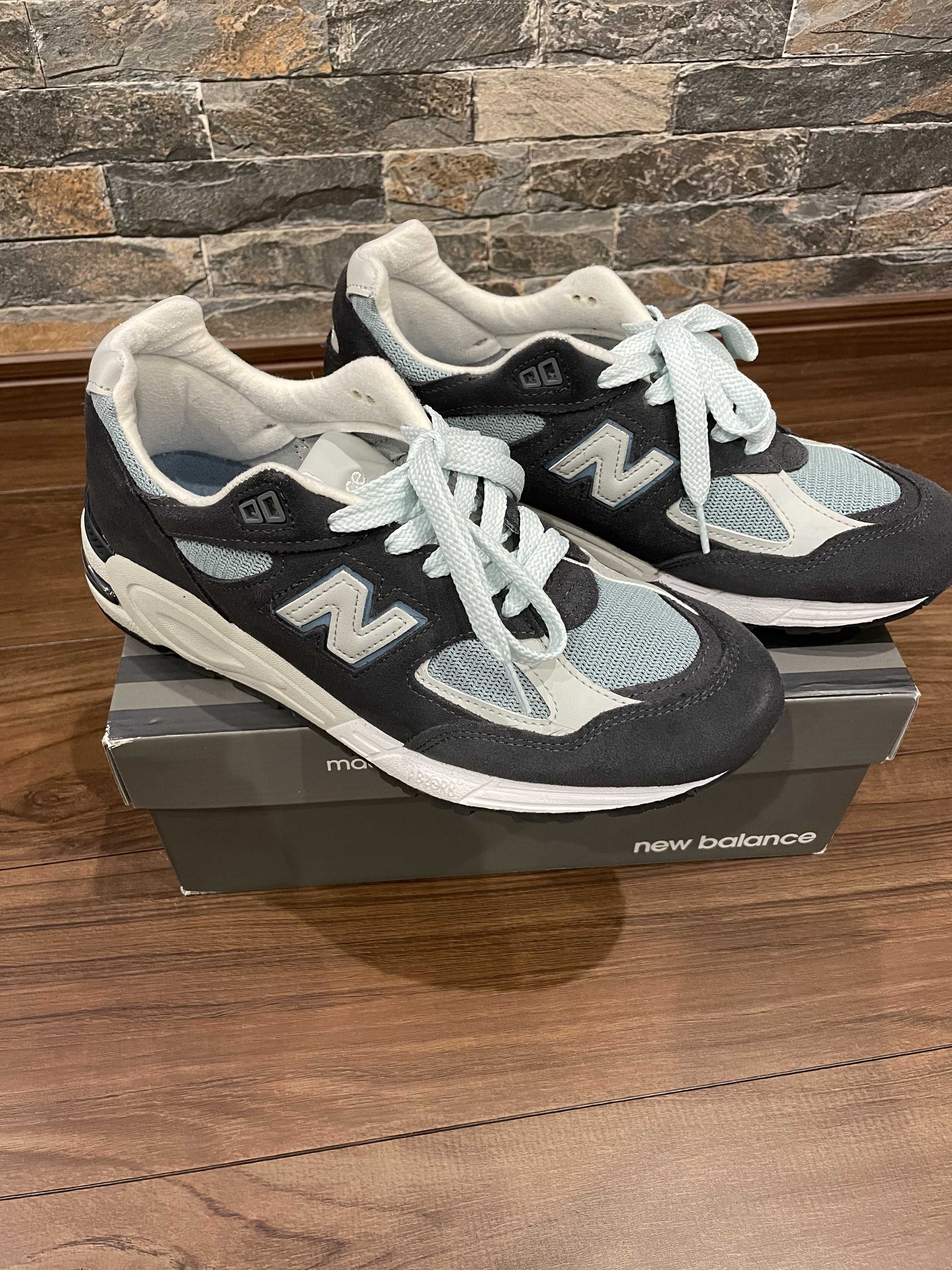 KITH Ronnie Fieg × New Balance 990V2 "Steel Blue"