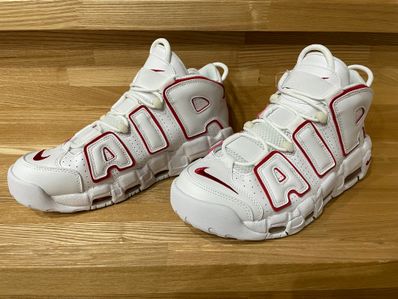 NIKE AIR MORE UPTEMPO "WHITE/VARSITY RED" (2021)
