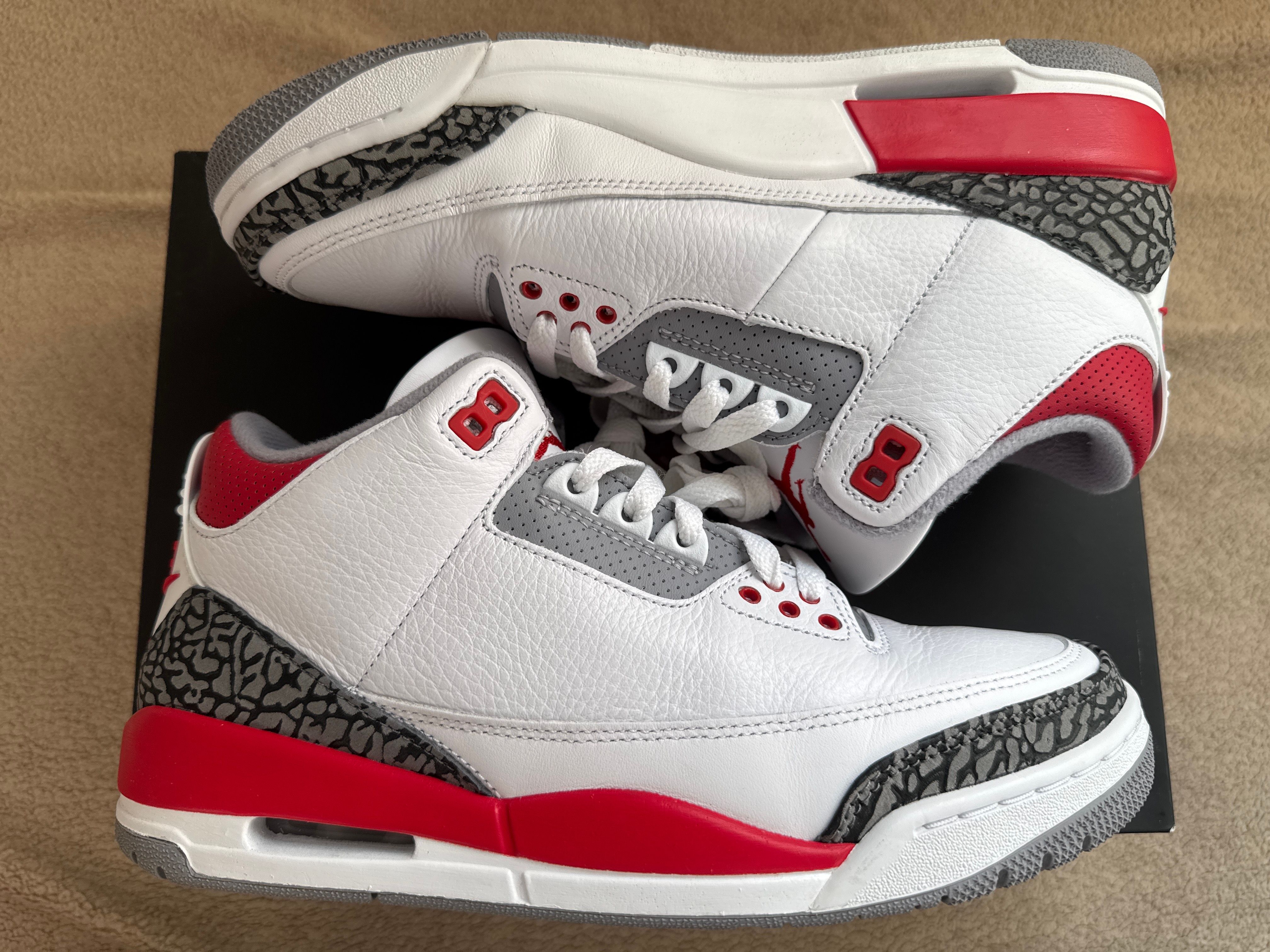 Nike Air Jordan 3 Retro OG "Fire Red" (2022)