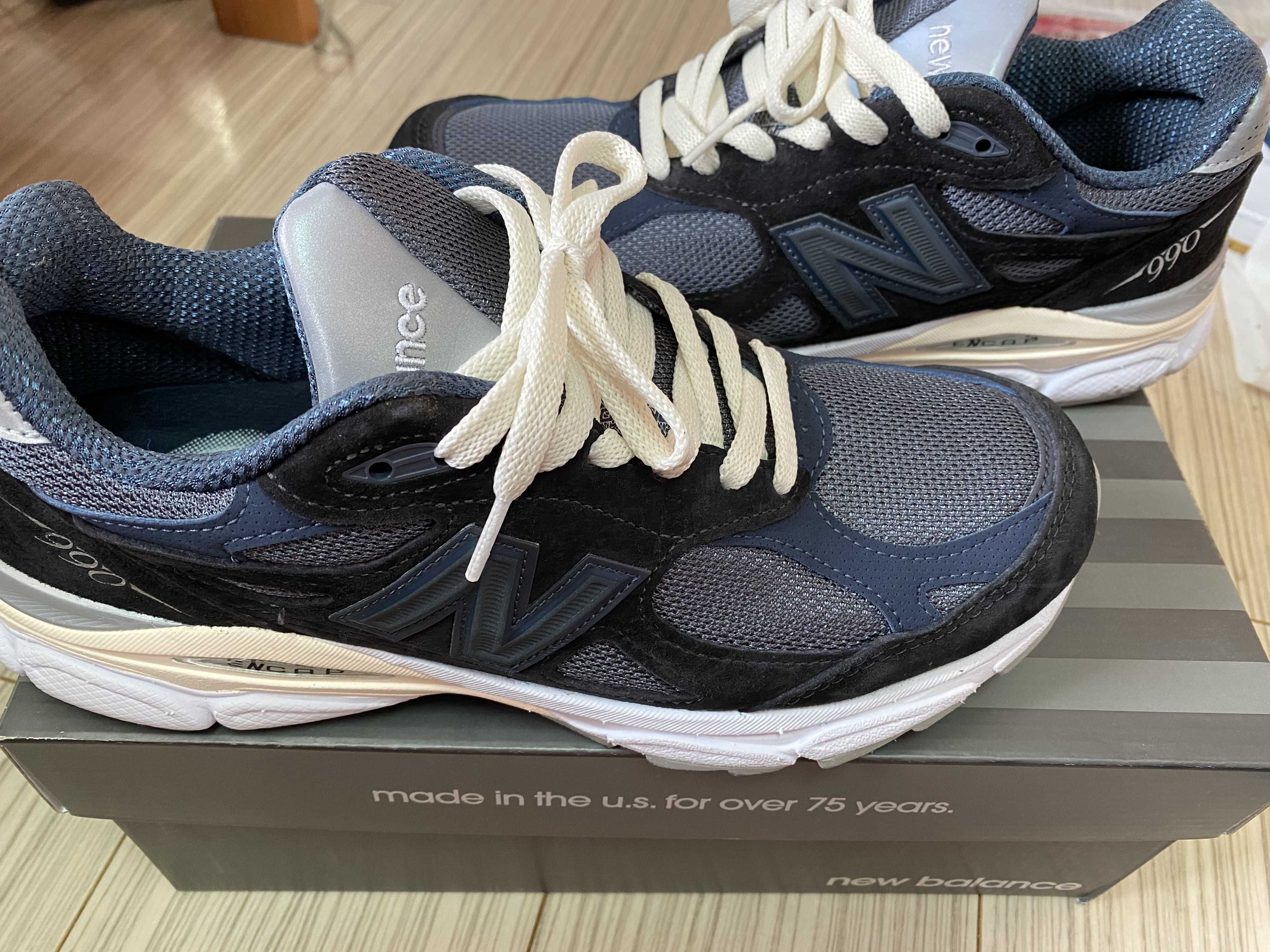 KITH Ronnie Fieg × New Balance 990V3 "Genesis/Navy"